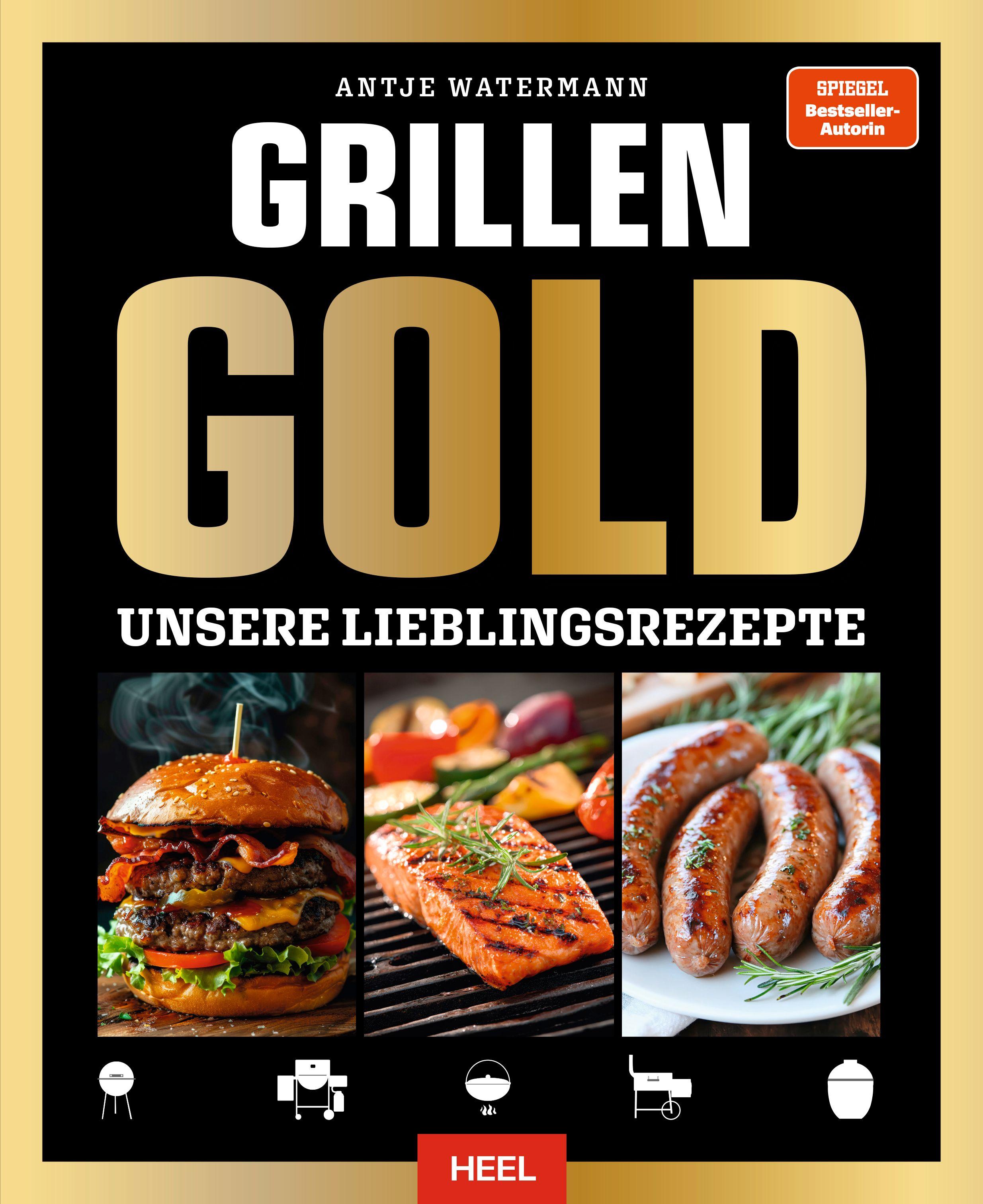 Vorderes Coverbild Grillen GOLD