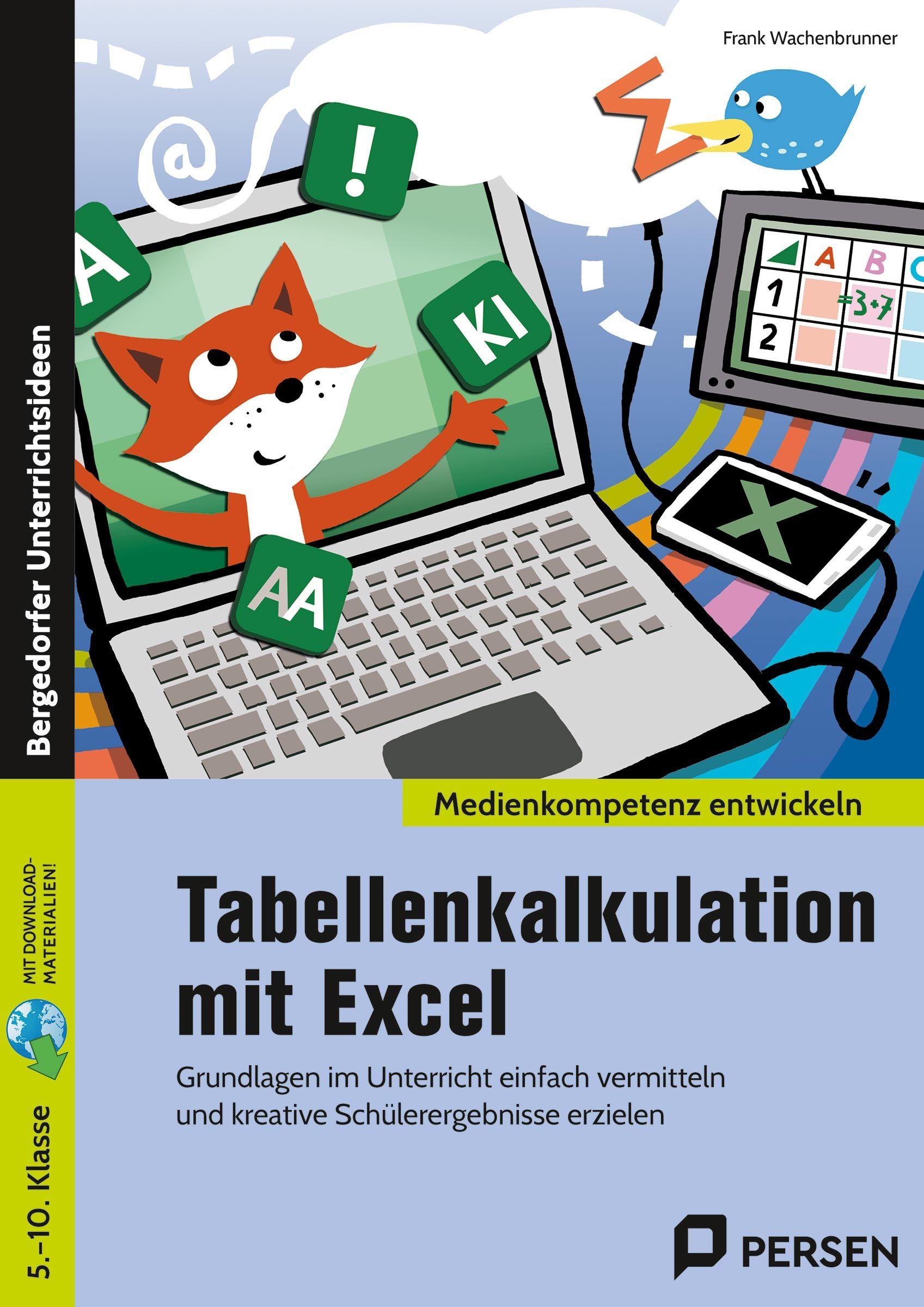 Vorderes Coverbild Tabellenkalkulation mit Excel
