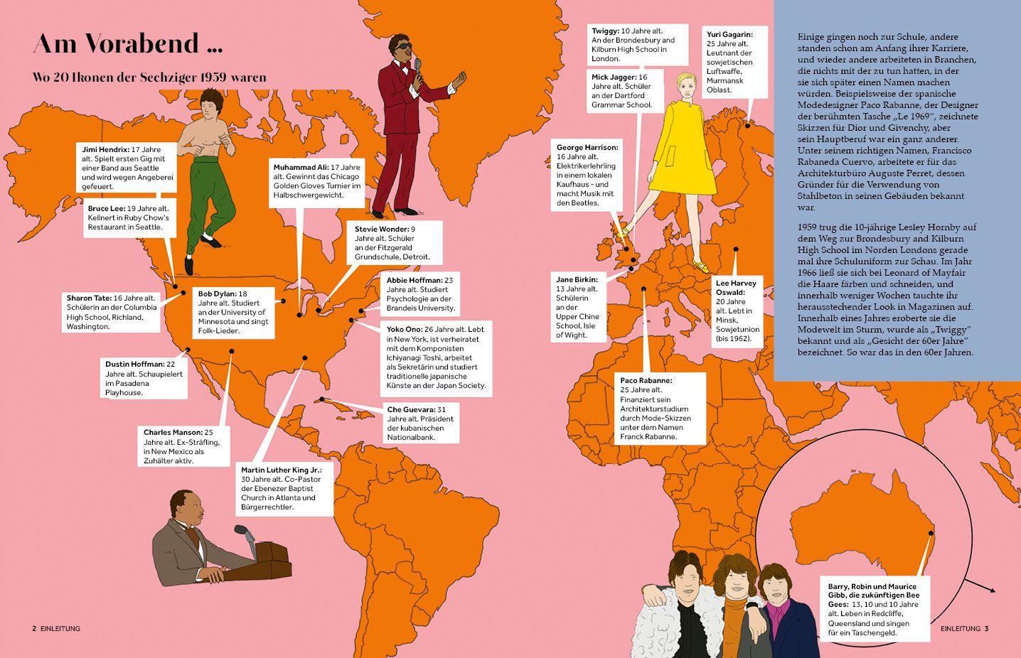 Beispielinhalt (Bild) Atlas der 60er Jahre