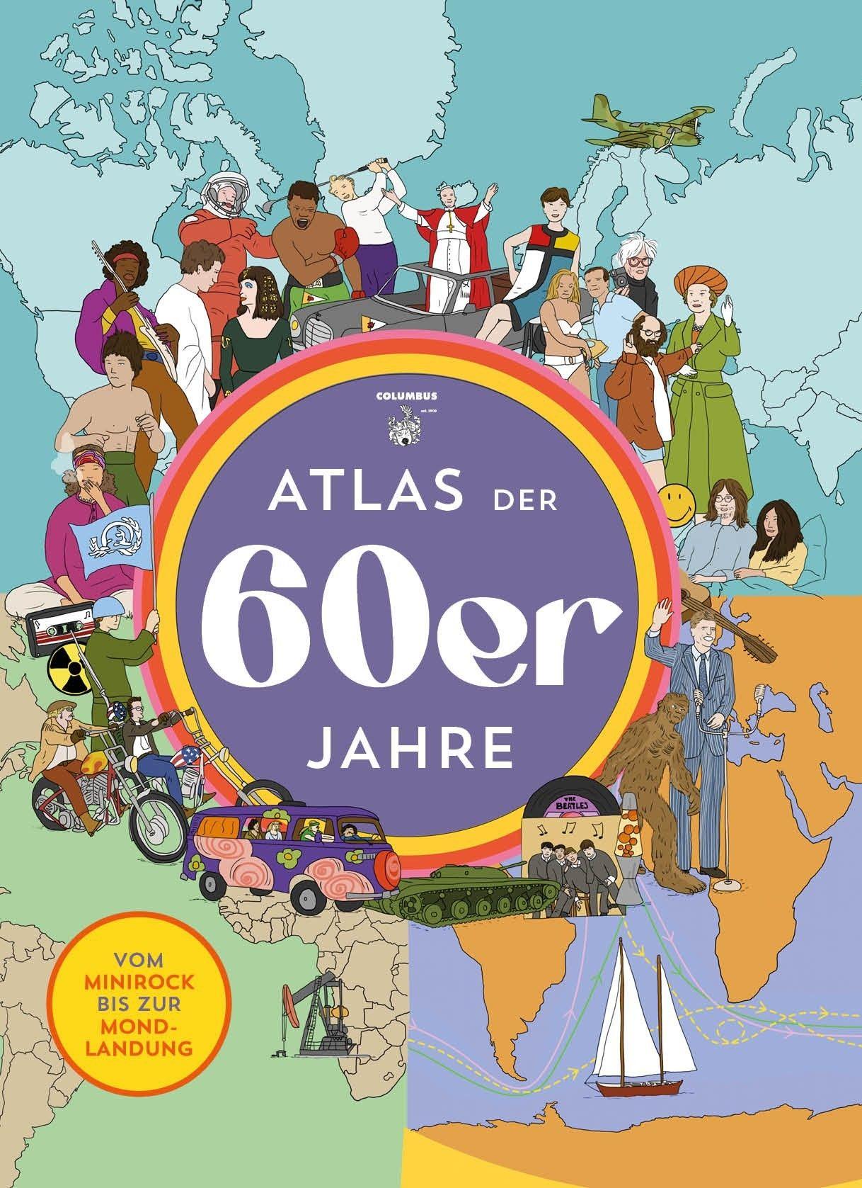 Vorderes Coverbild Atlas der 60er Jahre