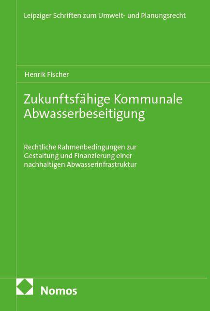 Vorderes Coverbild Zukunftsfähige kommunale Abwasserbeseitigung