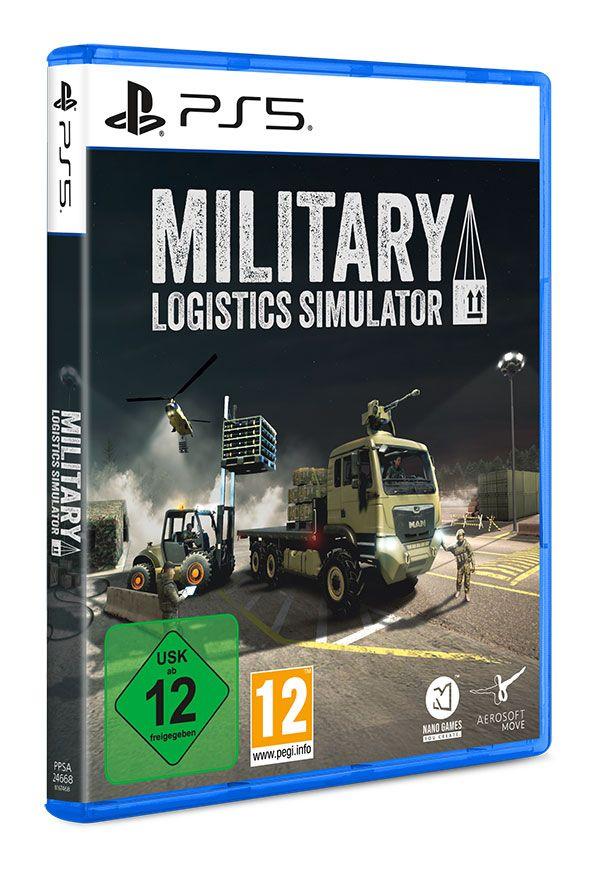 Vorderes Coverbild Military Logistics Simulator (PlayStation PS5)