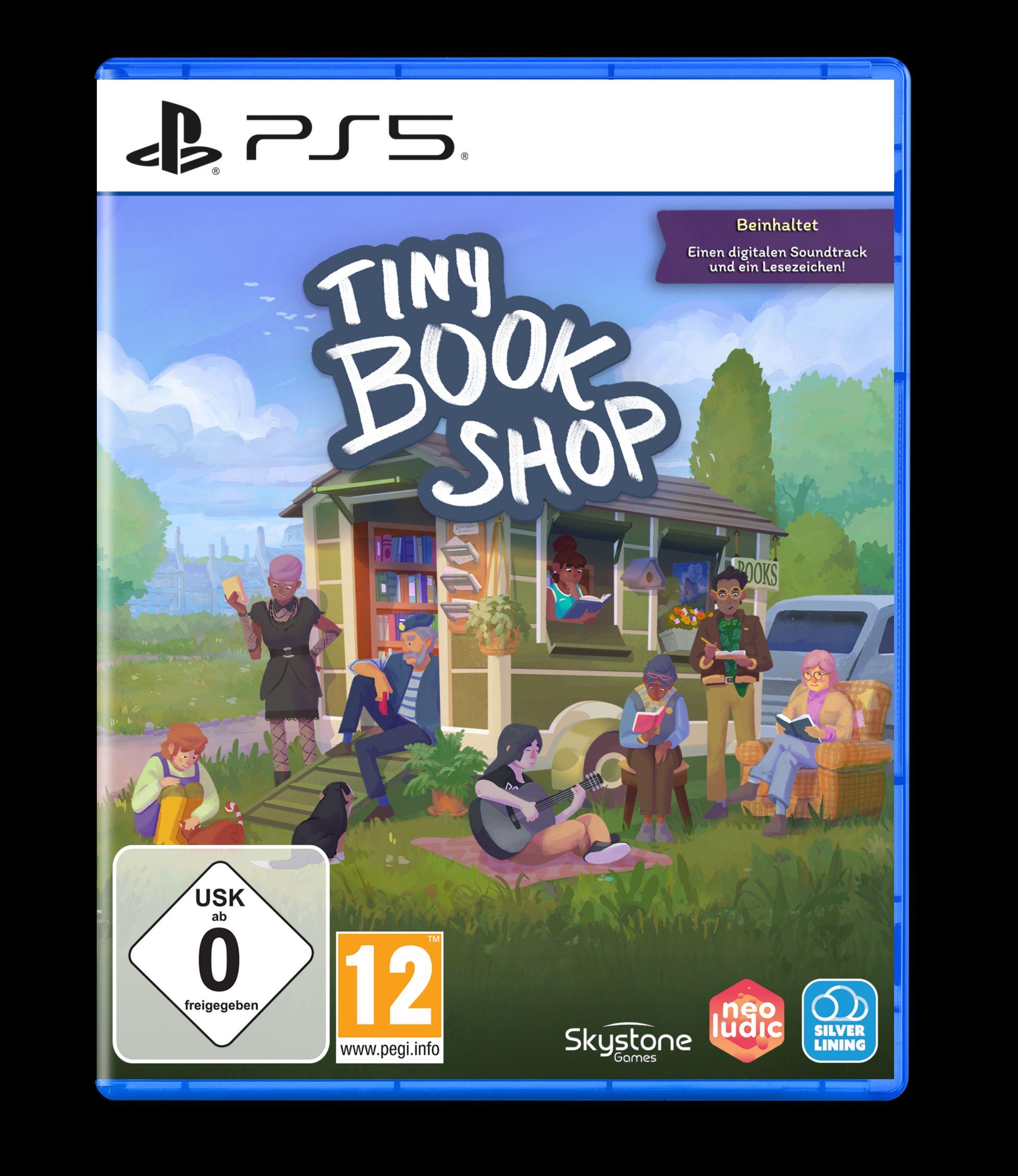 Vorderes Coverbild Tiny Bookshop (PlayStation PS5)