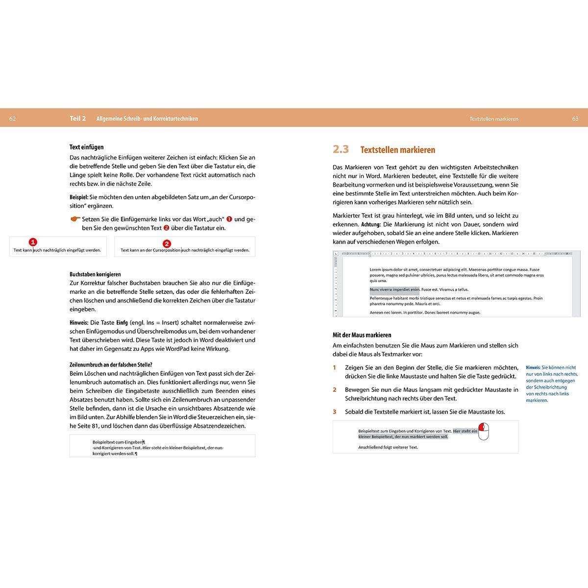 Beispielinhalt (Bild) Microsoft Office - Der leichte Start in Word, Excel und PowerPoint