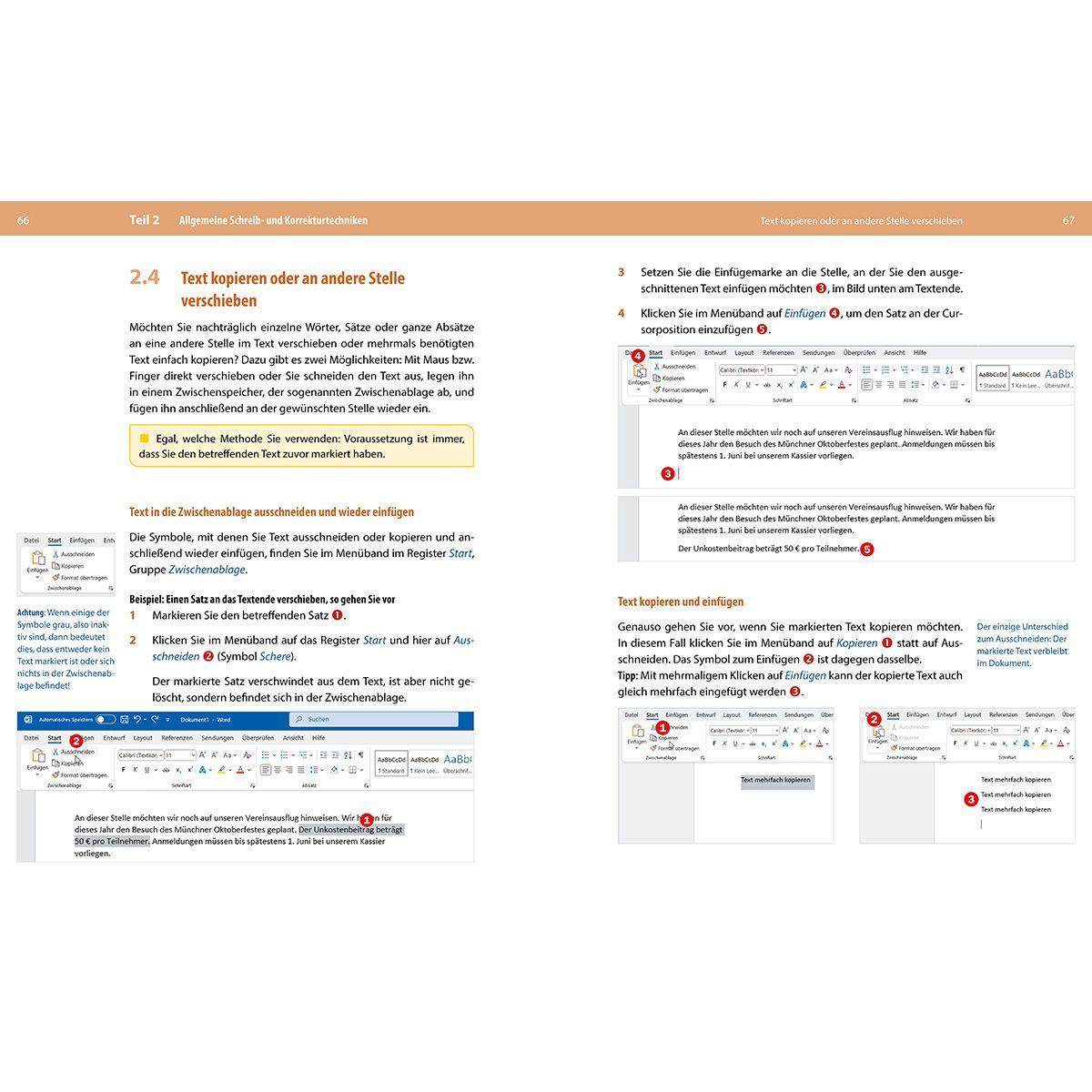 Beispielinhalt (Bild) Microsoft Office - Der leichte Start in Word, Excel und PowerPoint