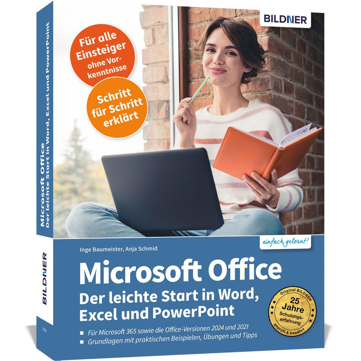 Vorderes Coverbild Microsoft Office - Der leichte Start in Word, Excel und PowerPoint