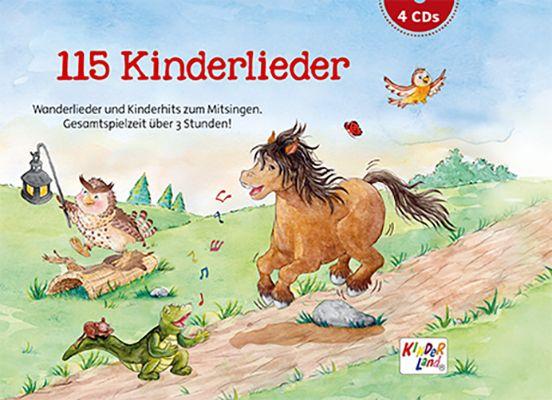 Vorderes Coverbild 115 Kinderlieder