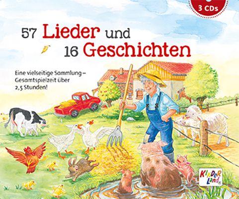 Vorderes Coverbild 57 Lieder und 16 Geschichten