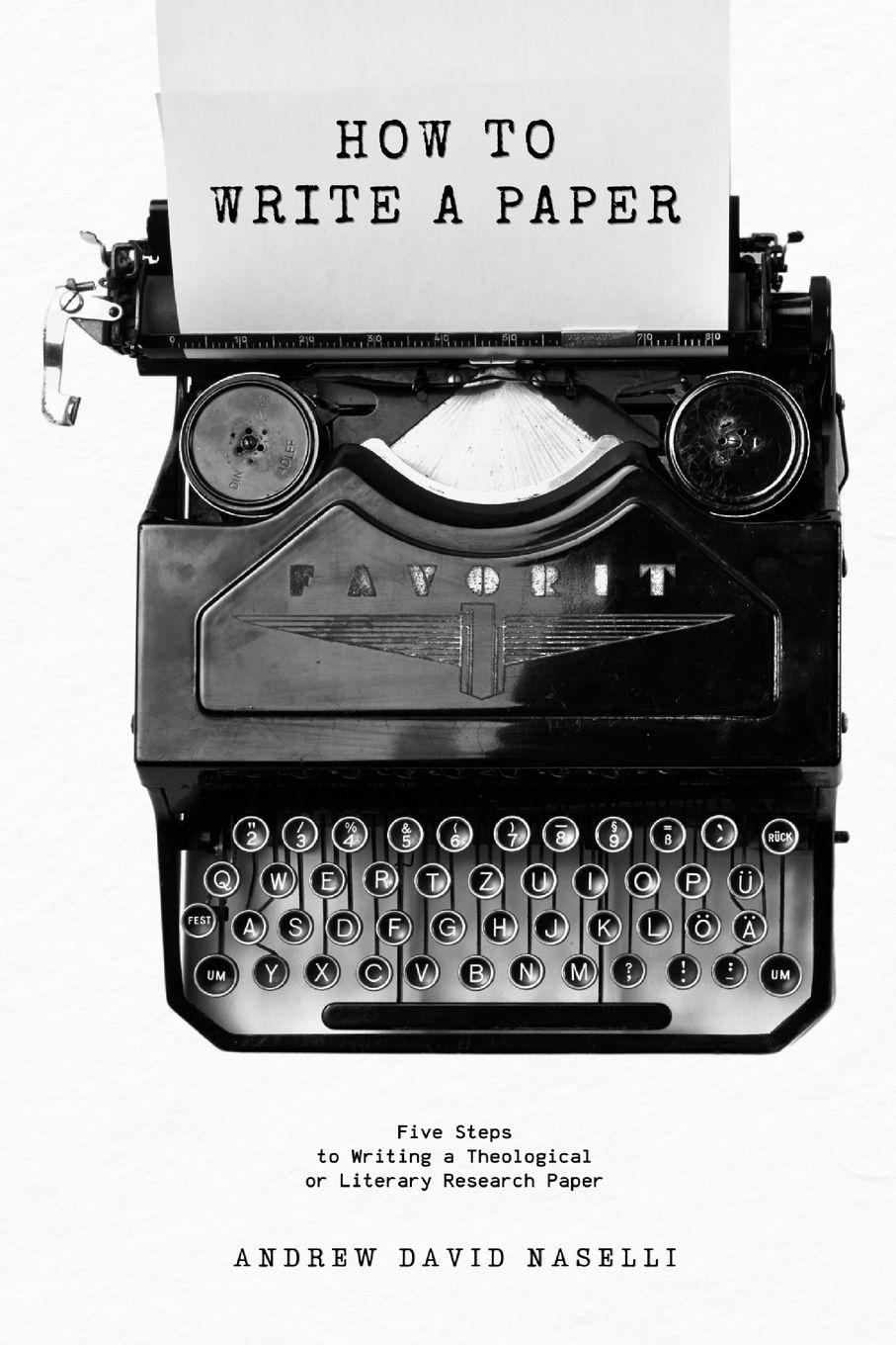 Vorderes Coverbild How to Write a Paper