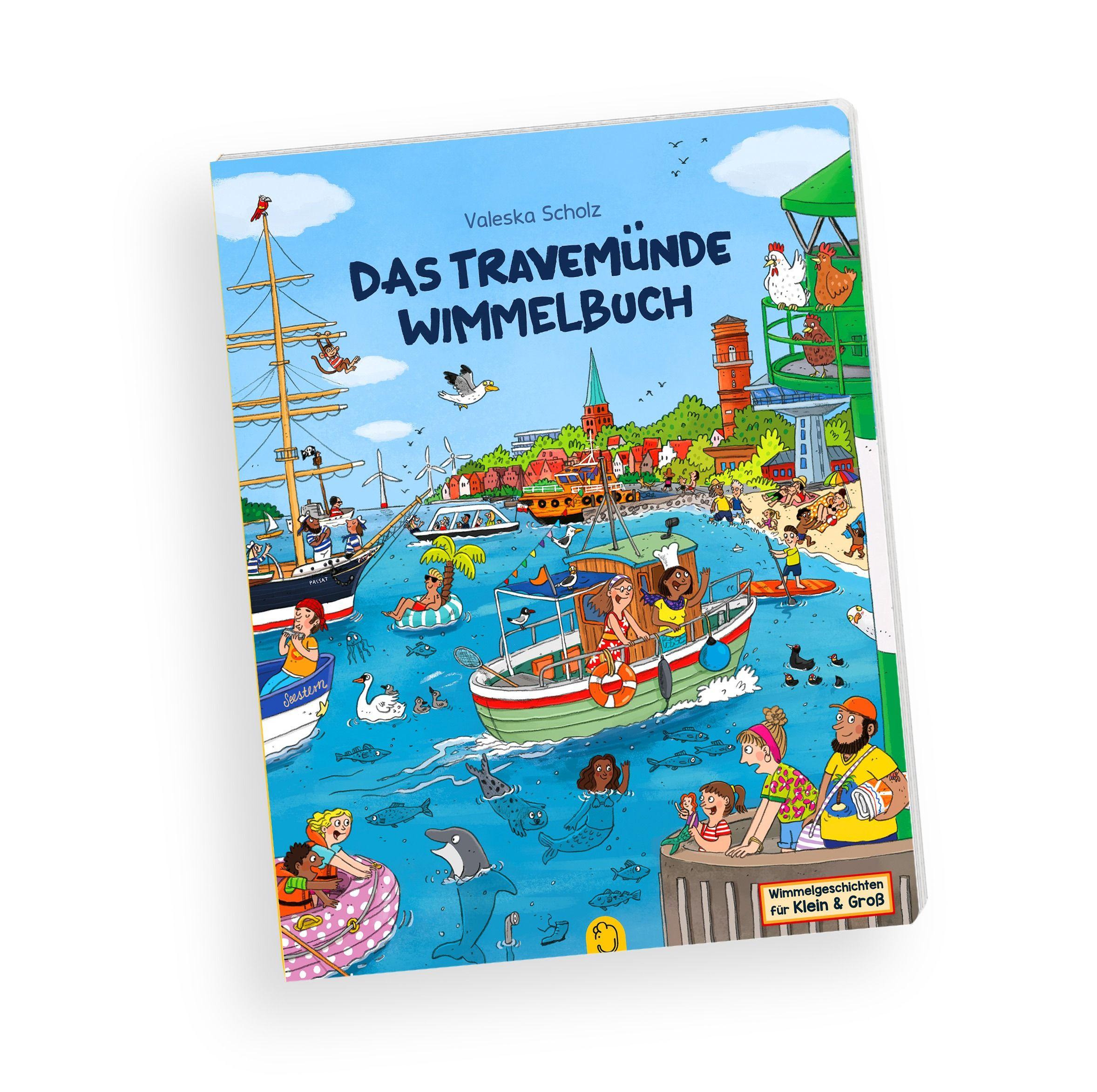 Vorderes Coverbild Das Travemünde Wimmelbuch
