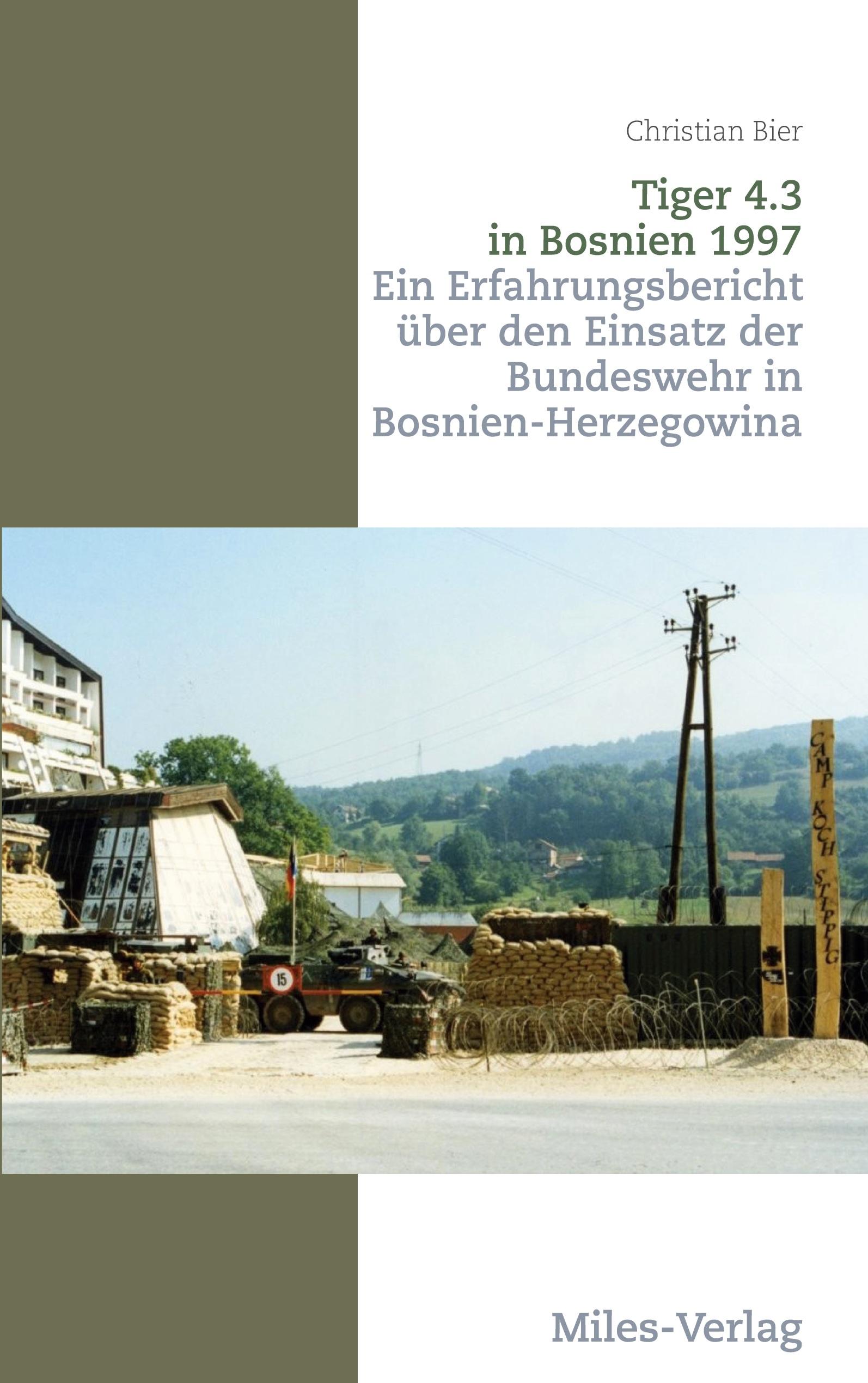 Vorderes Coverbild Tiger 4.3 in Bosnien 1997