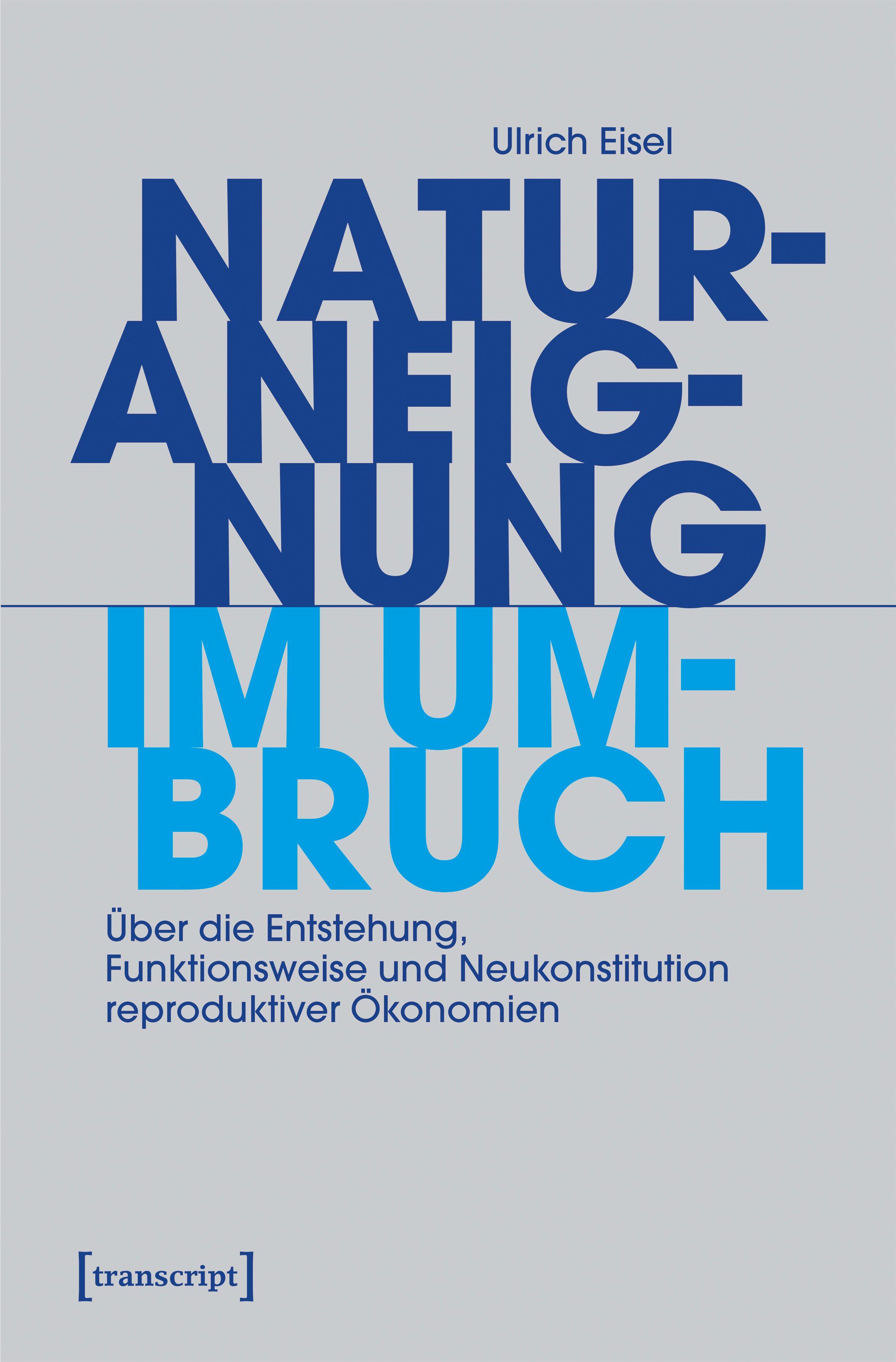 Vorderes Coverbild Naturaneignung im Umbruch