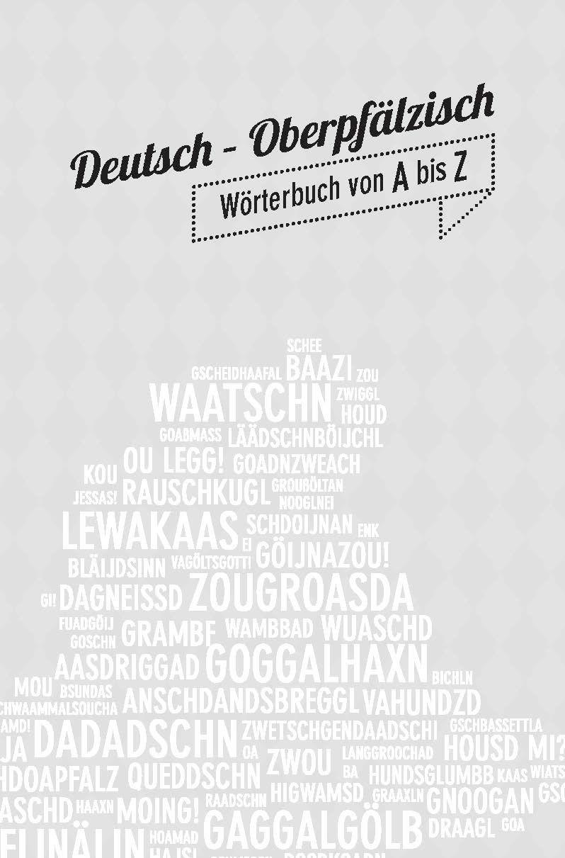 Beispielinhalt (Bild) Oberpfälzer Wörterbuch