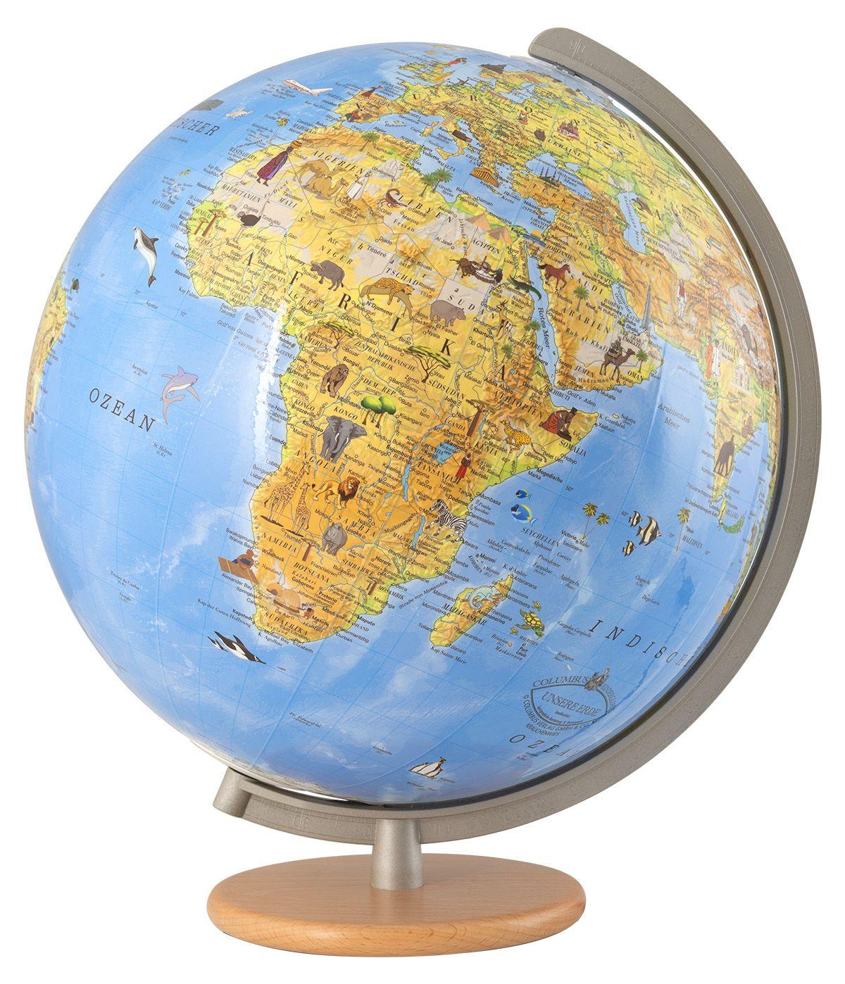 Vorderes Coverbild Kinderglobus Unsere 34cm