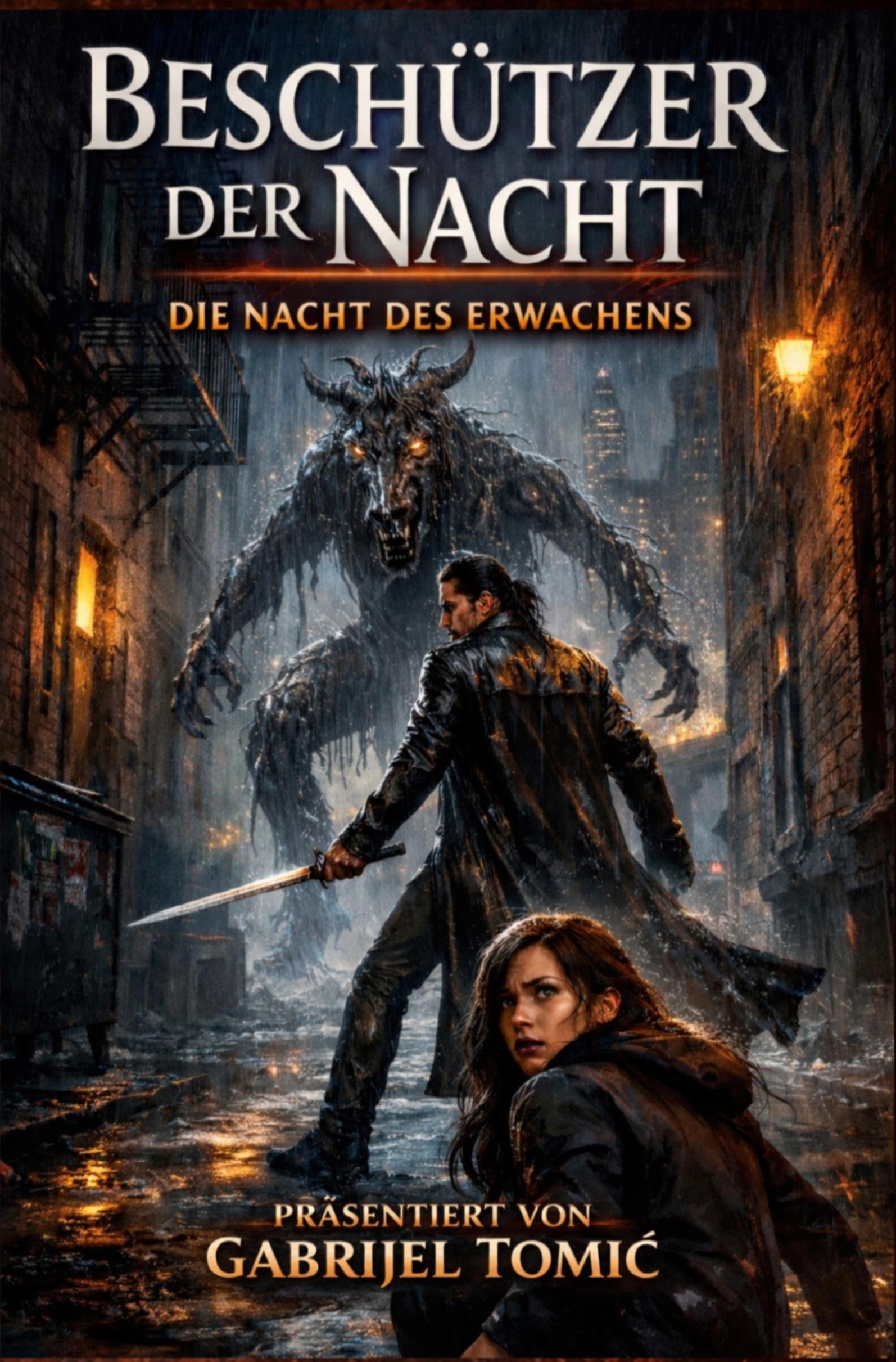 Vorderes Coverbild Beschützer der Nacht - Band 1