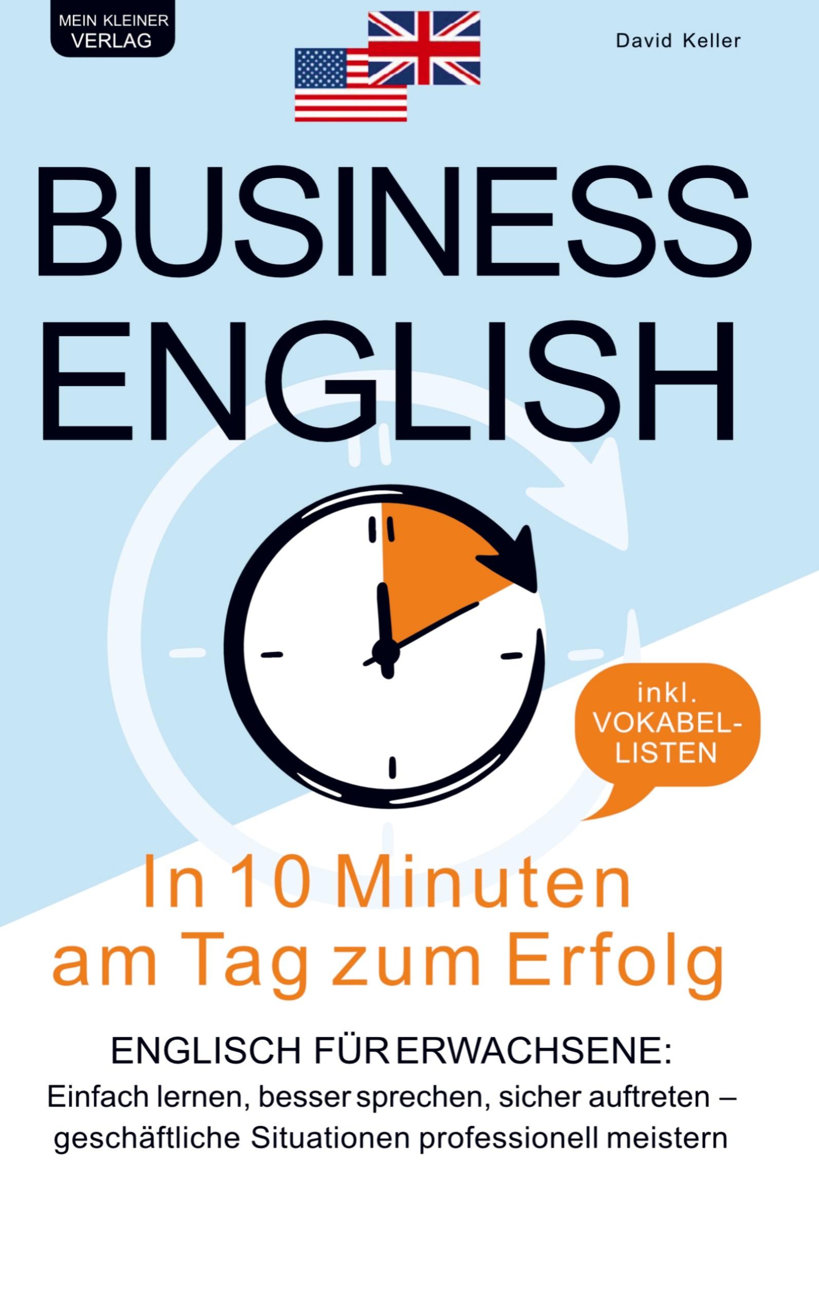 Vorderes Coverbild Business English - In 10 Minuten am Tag zum Erfolg