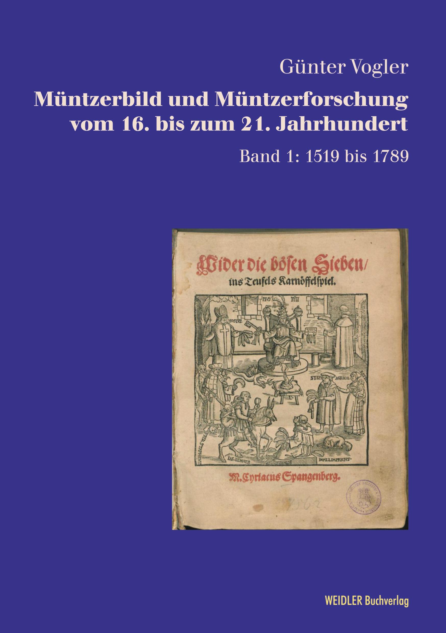 Vorderes Coverbild Müntzerbild und Müntzerforschung vom 16. bis zum 21. Jahrhundert