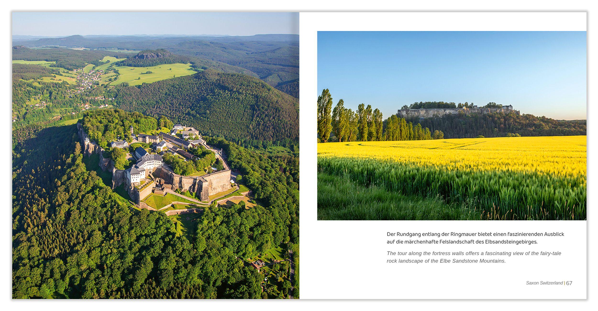 Beispielinhalt (Bild) Bildband Sächsische Schweiz