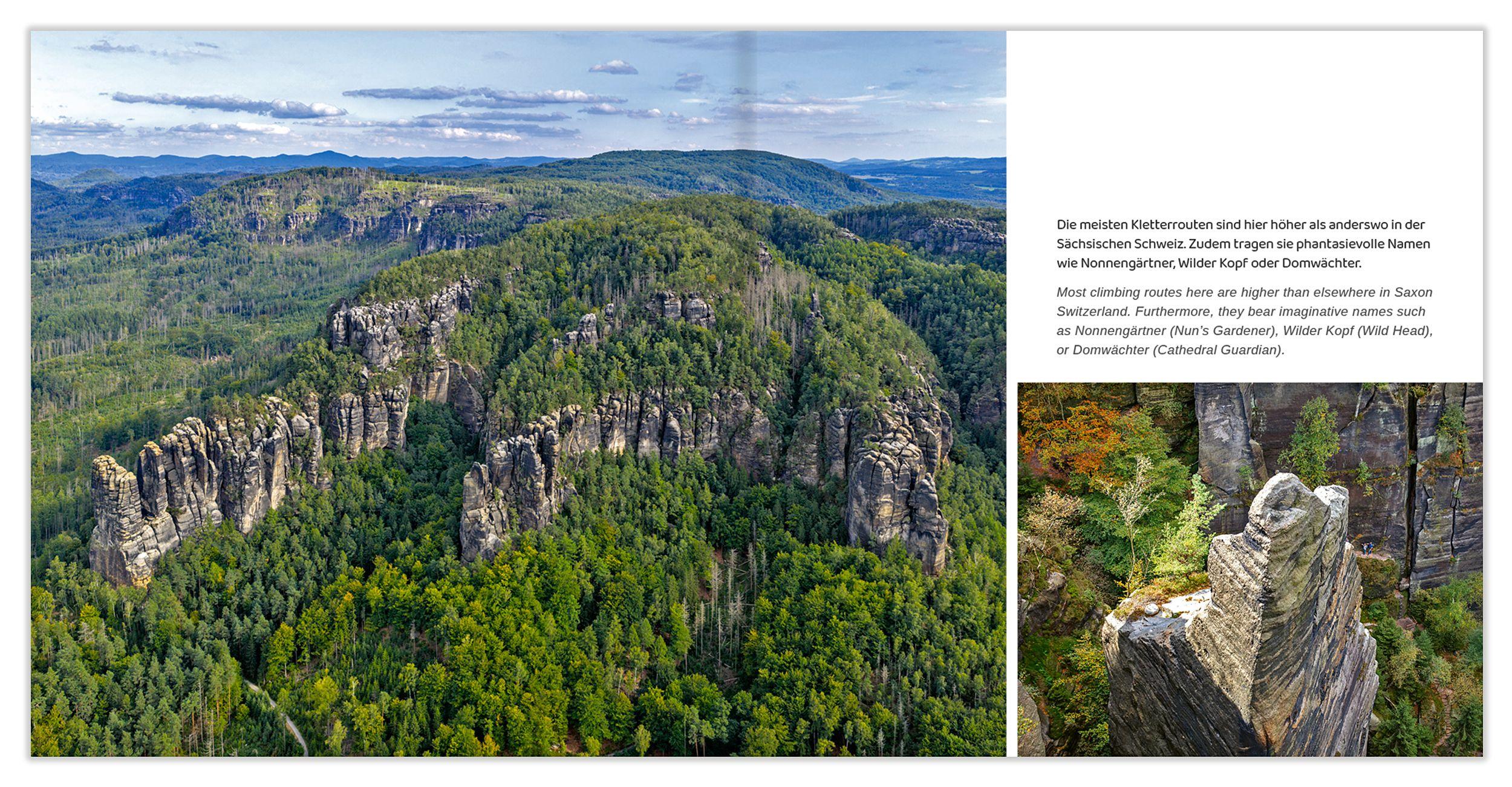 Beispielinhalt (Bild) Bildband Sächsische Schweiz
