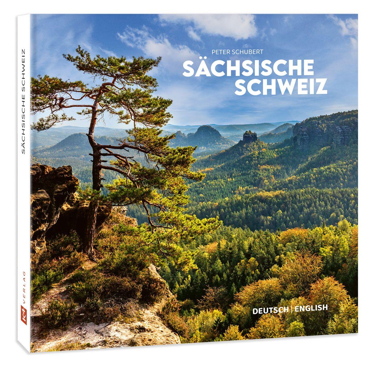 Vorderes Coverbild Bildband Sächsische Schweiz
