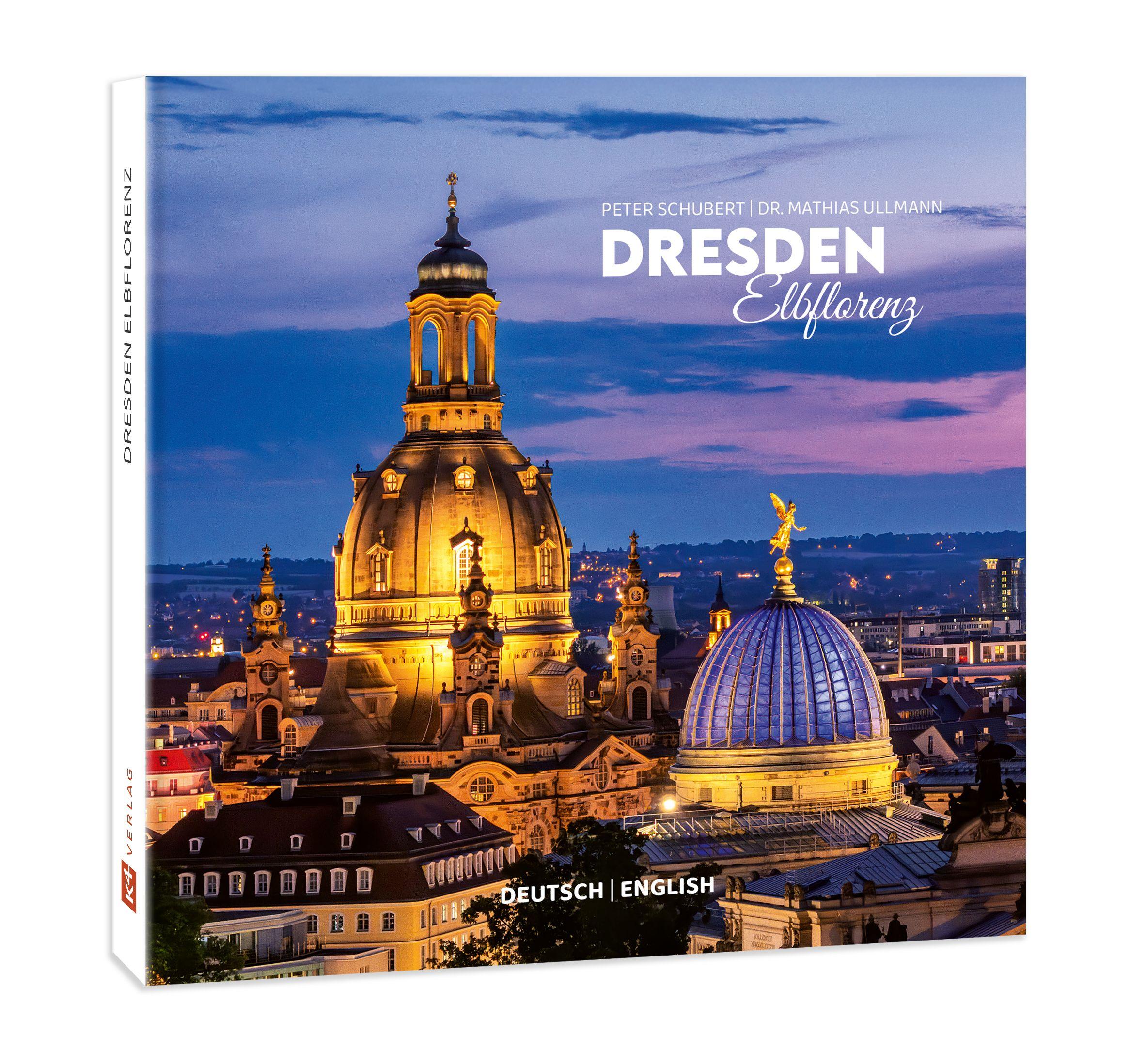 Vorderes Coverbild Bildband Dresden