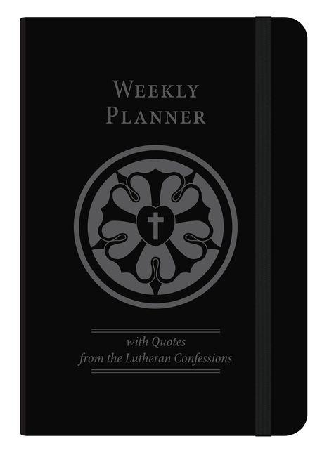 Vorderes Coverbild The Lutheran Confessions Weekly Planner - Undated
