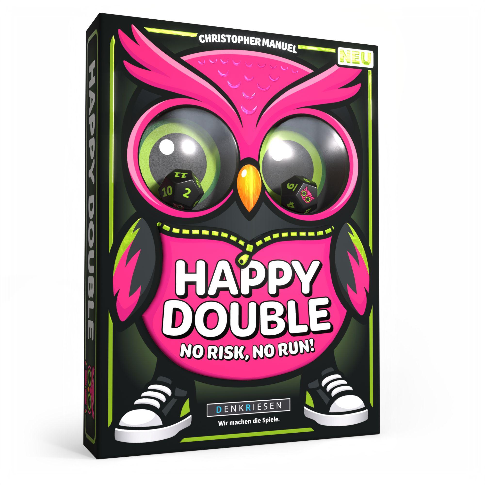 Vorderes Coverbild DENKRIESEN - Happy Double - No Risk No Run!