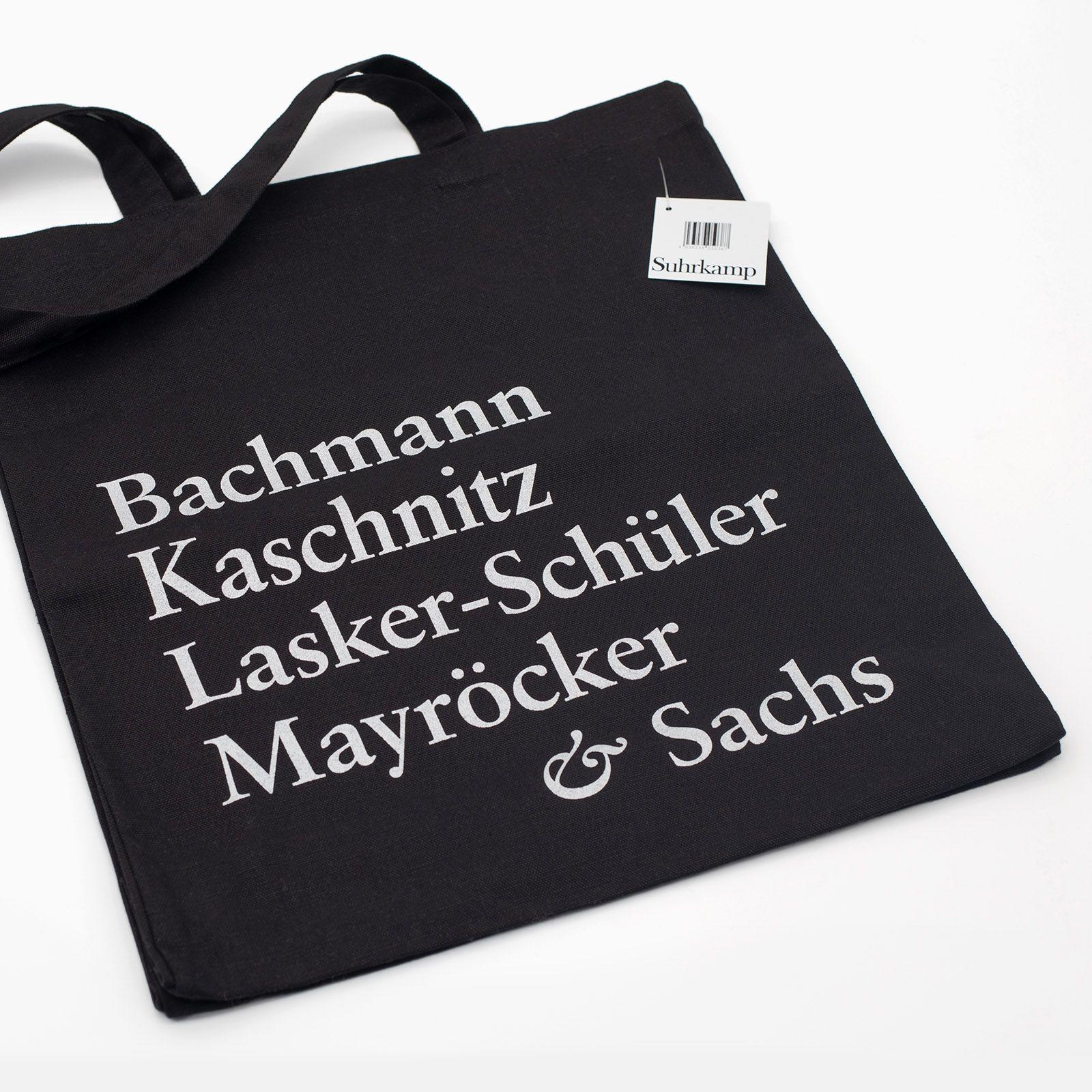 Beispielinhalt (Bild) Stofftasche Lyrikerinnen