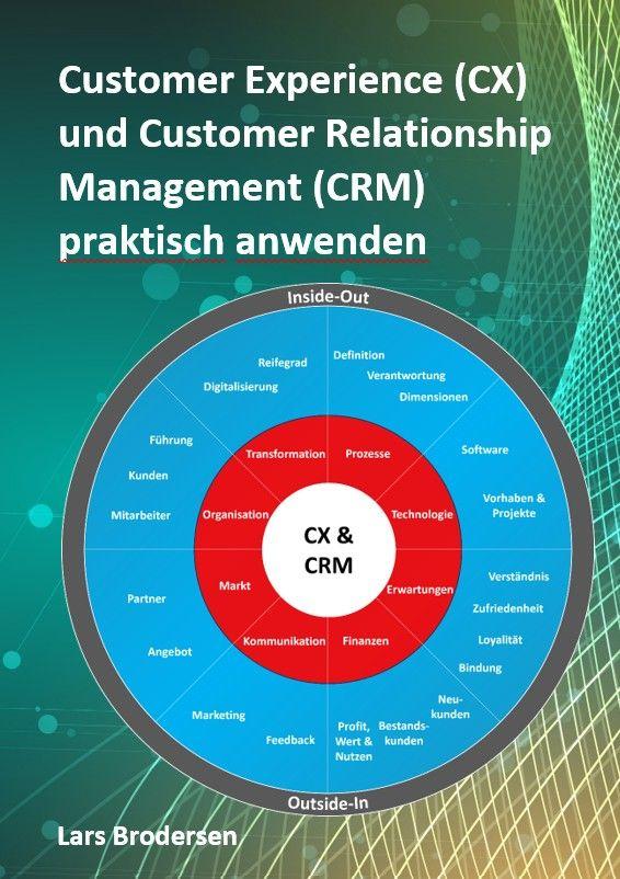 Vorderes Coverbild Customer Experience (CX) und Customer Relationship Management (CRM) praktisch anwenden