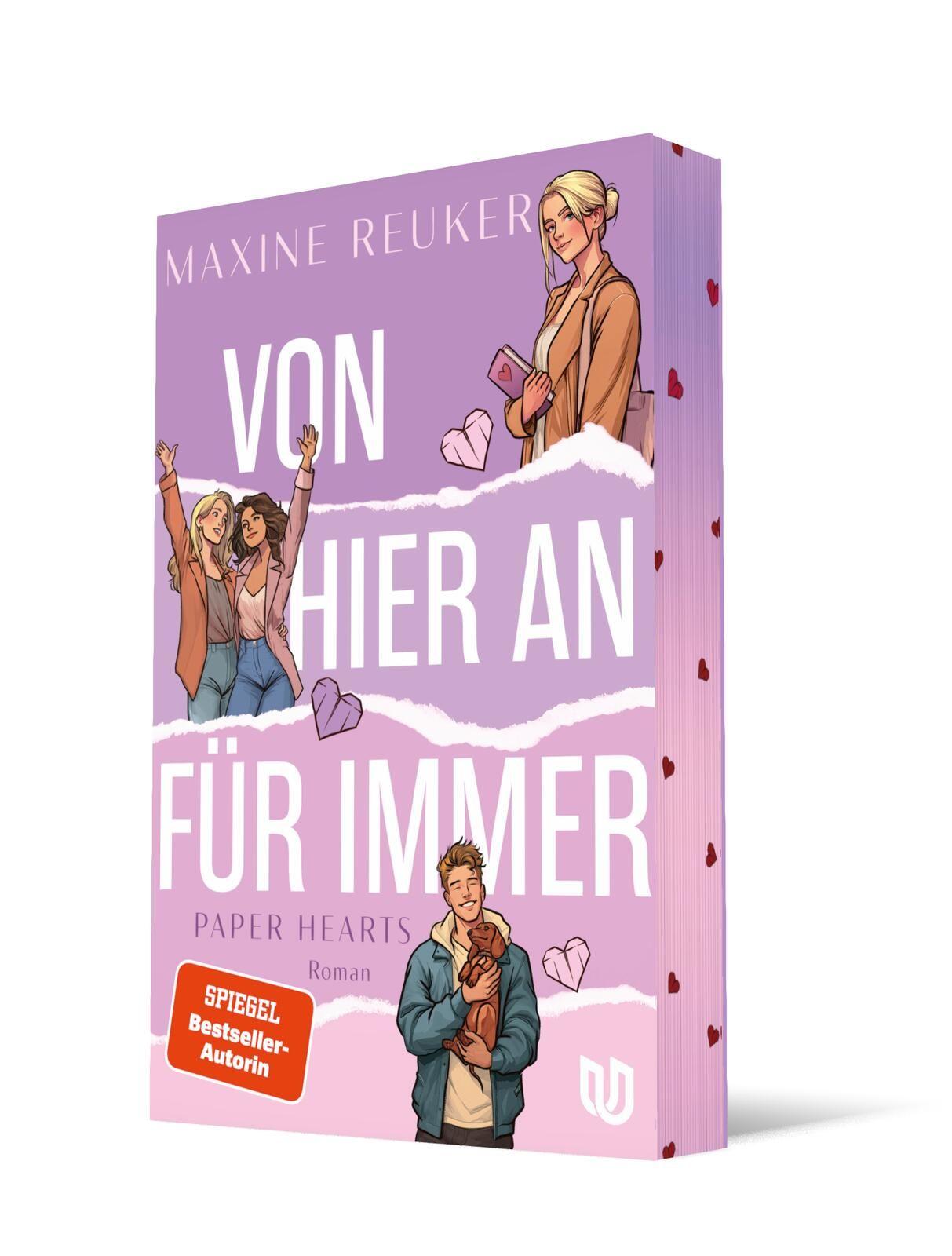 Vorderes Coverbild Von hier an für immer (Paper Hearts 3)