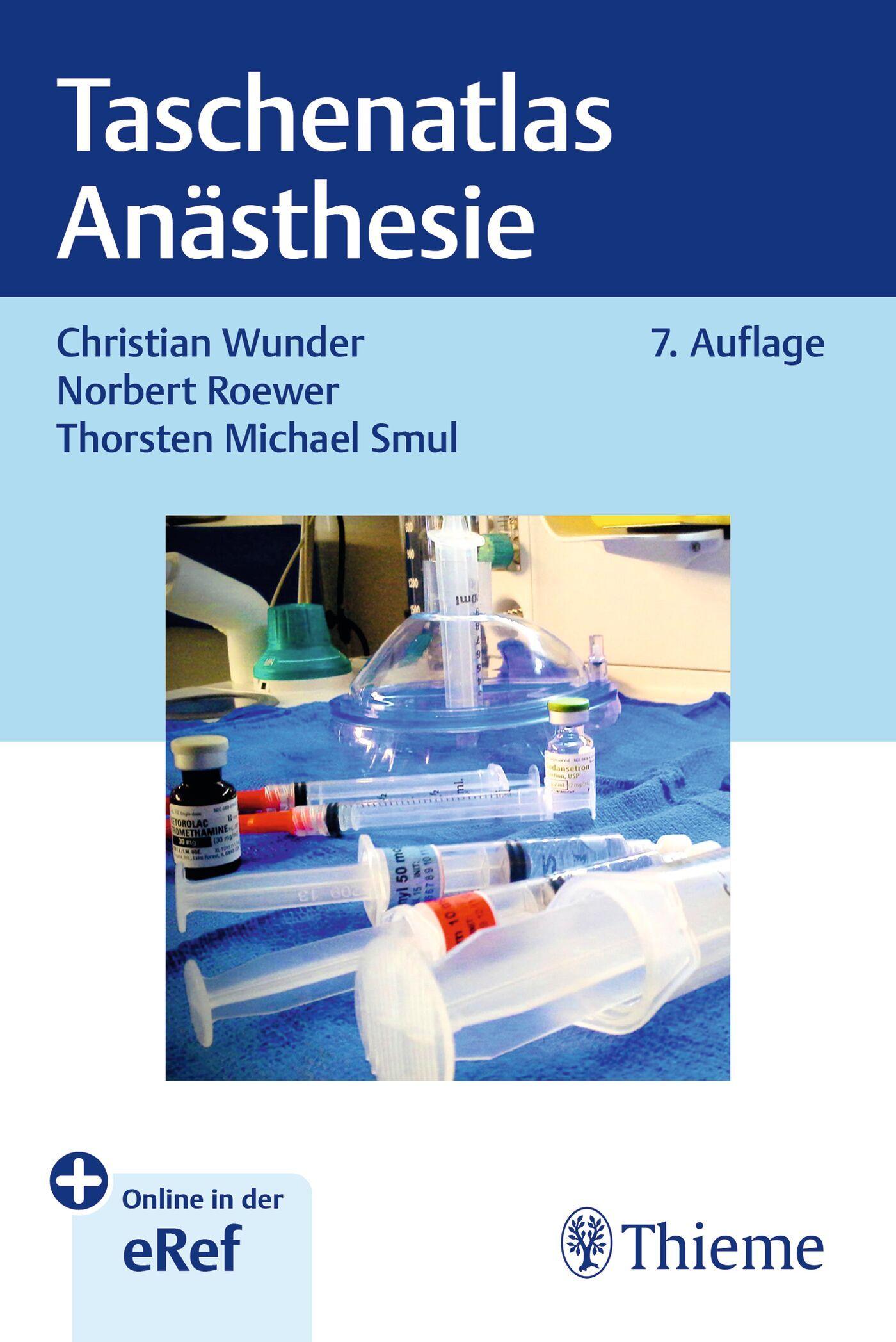 Vorderes Coverbild Taschenatlas Anästhesie