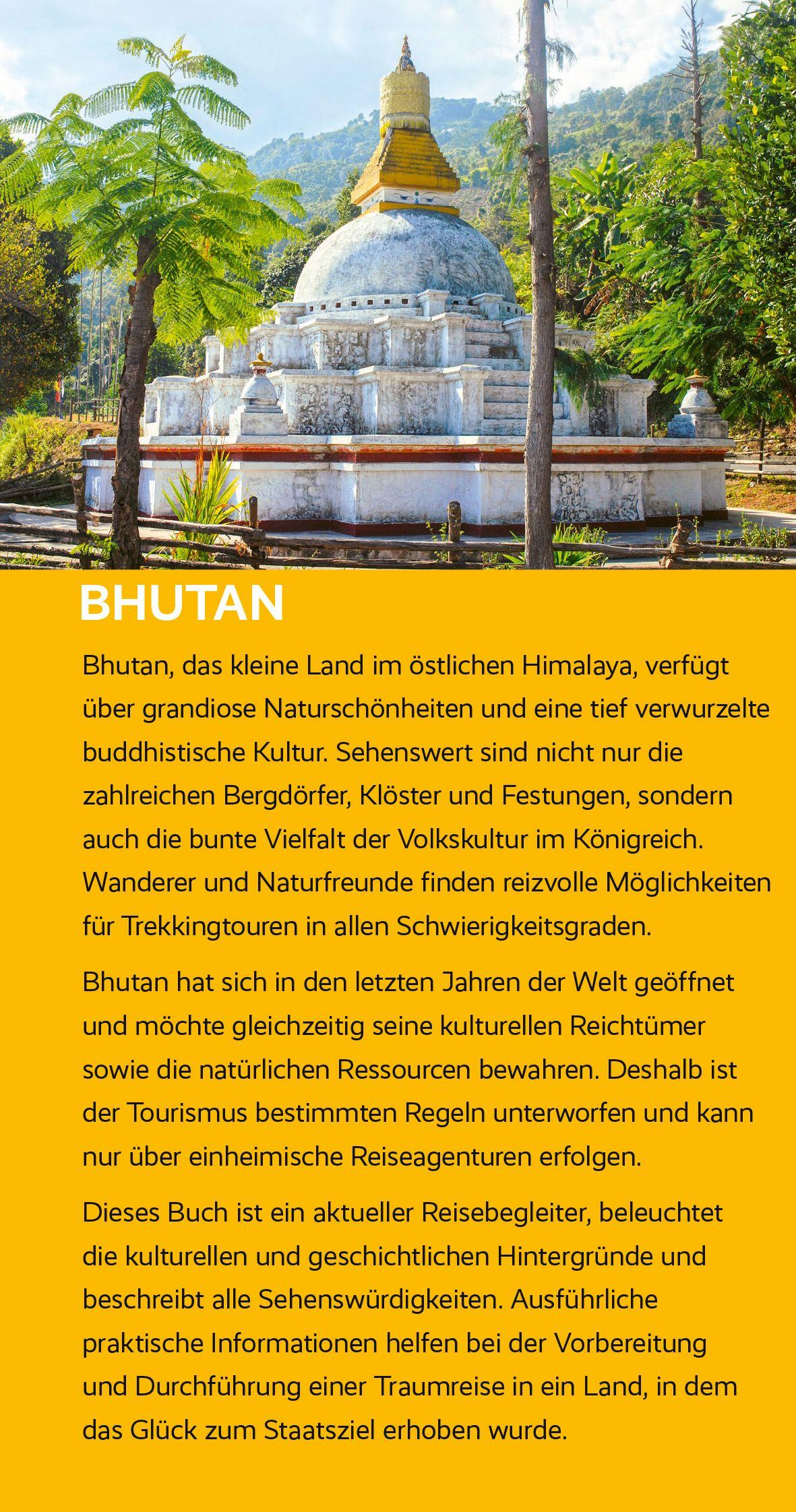 Beispielinhalt (Bild) TRESCHER Reiseführer Bhutan
