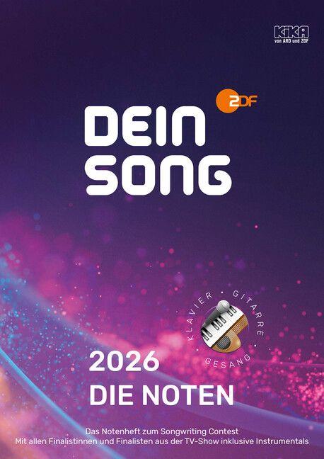 Vorderes Coverbild Dein Song 2026 - Die Noten