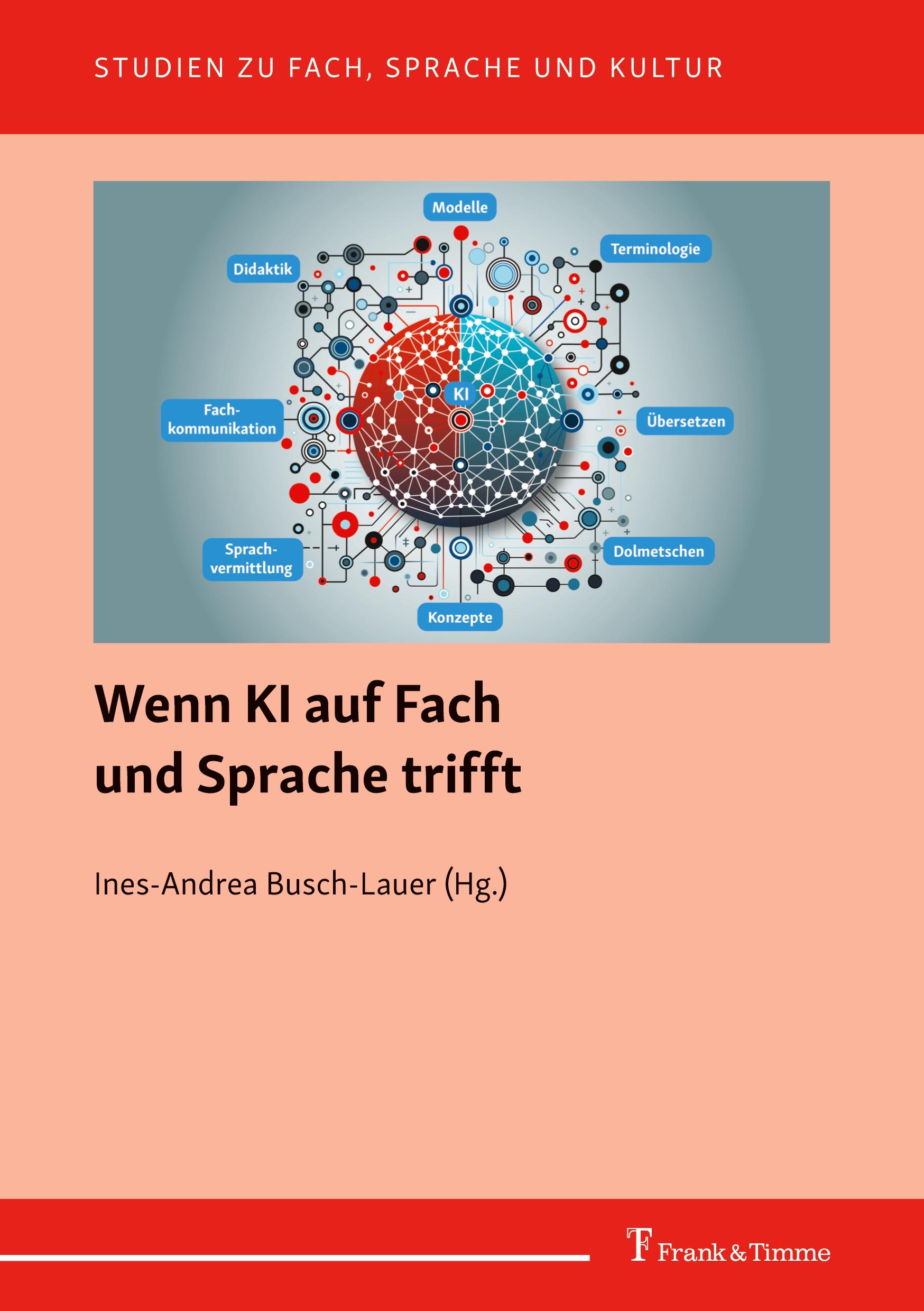 Vorderes Coverbild Wenn KI auf Fach und Sprache trifft