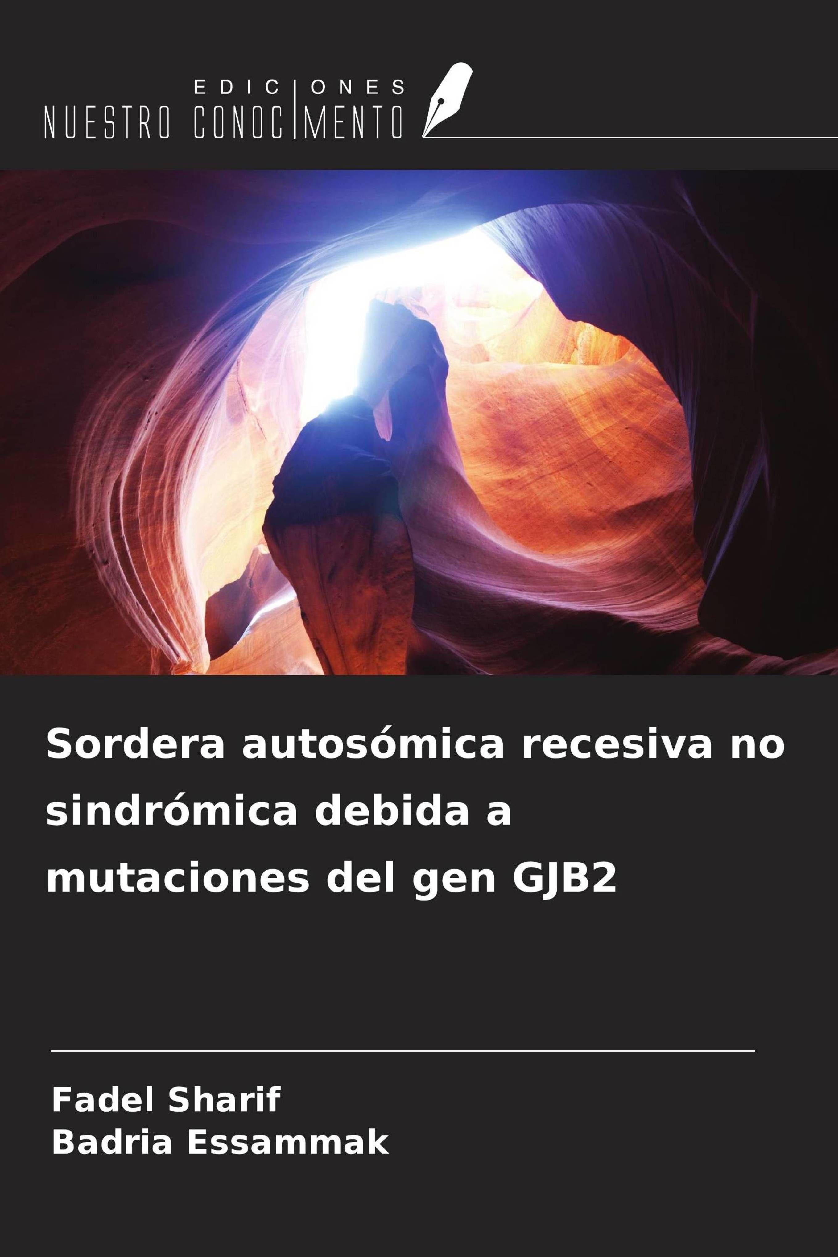 Vorderes Coverbild Sordera autosómica recesiva no sindrómica debida a mutaciones del gen GJB2