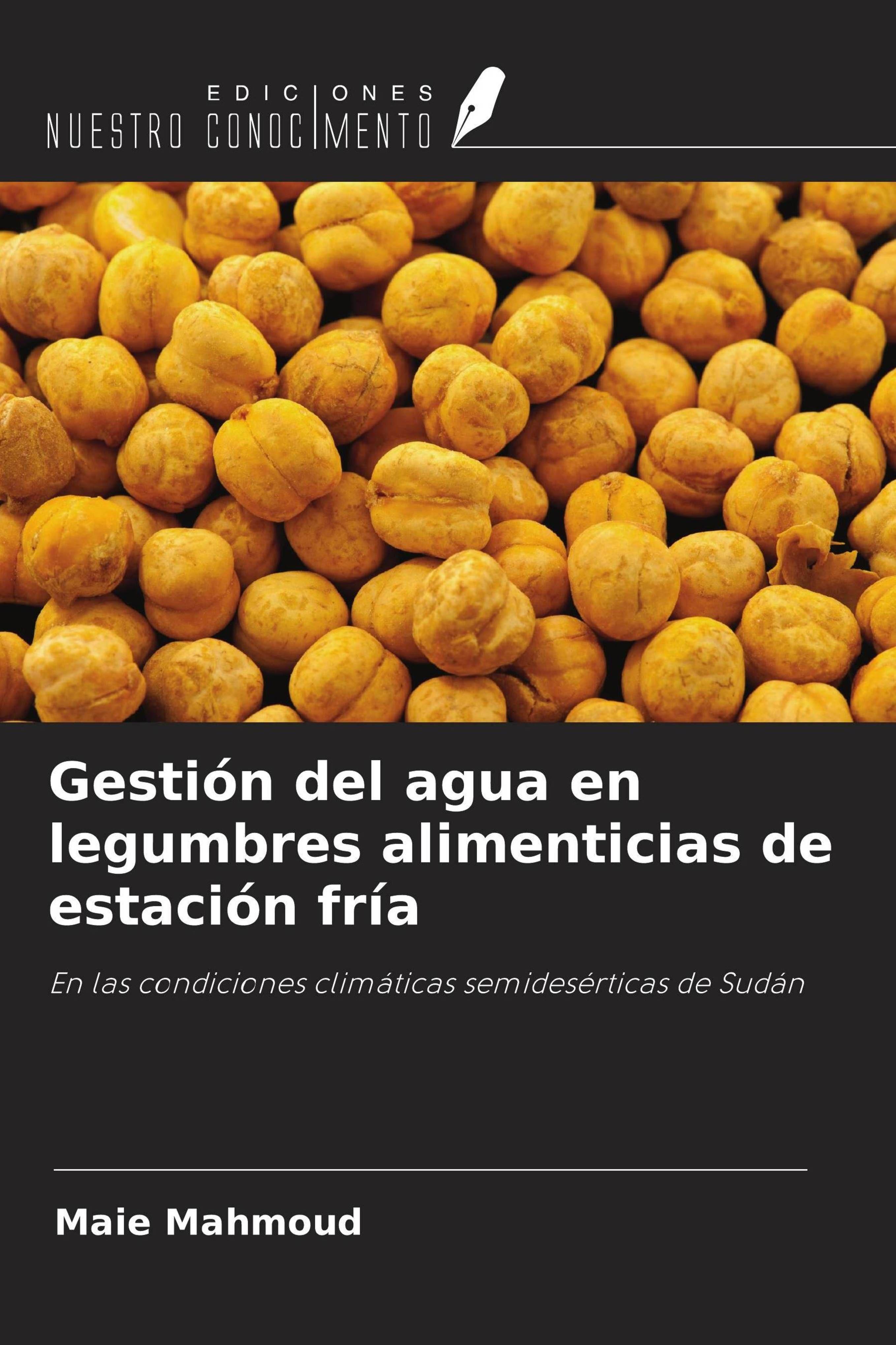 Vorderes Coverbild Gestión del agua en legumbres alimenticias de estación fría