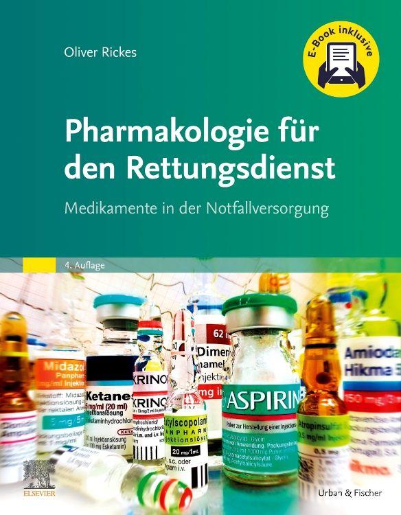 Vorderes Coverbild Pharmakologie für den Rettungsdienst + E-Book