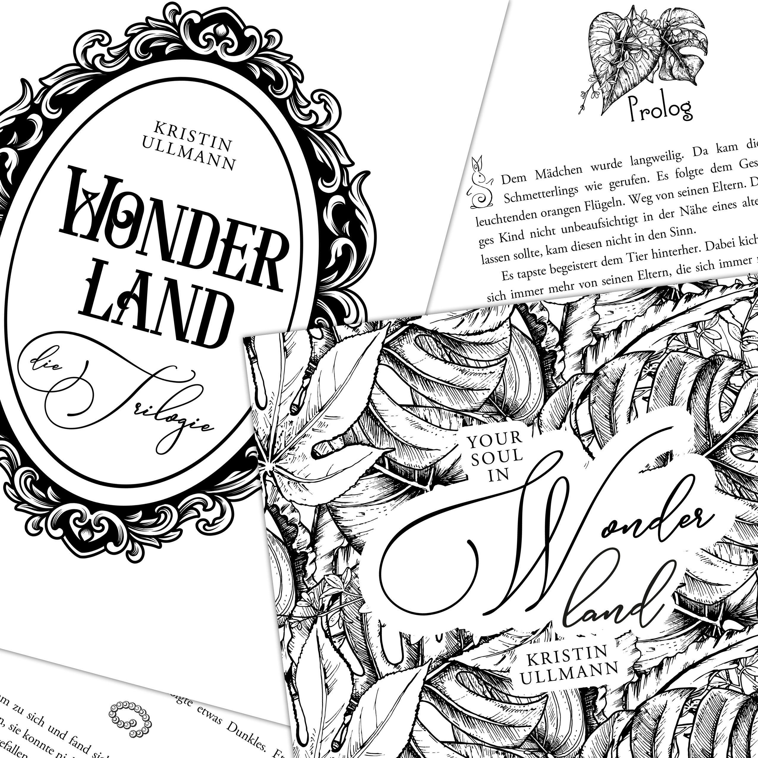 Beispielinhalt (Bild) Wonderland - die Trilogie