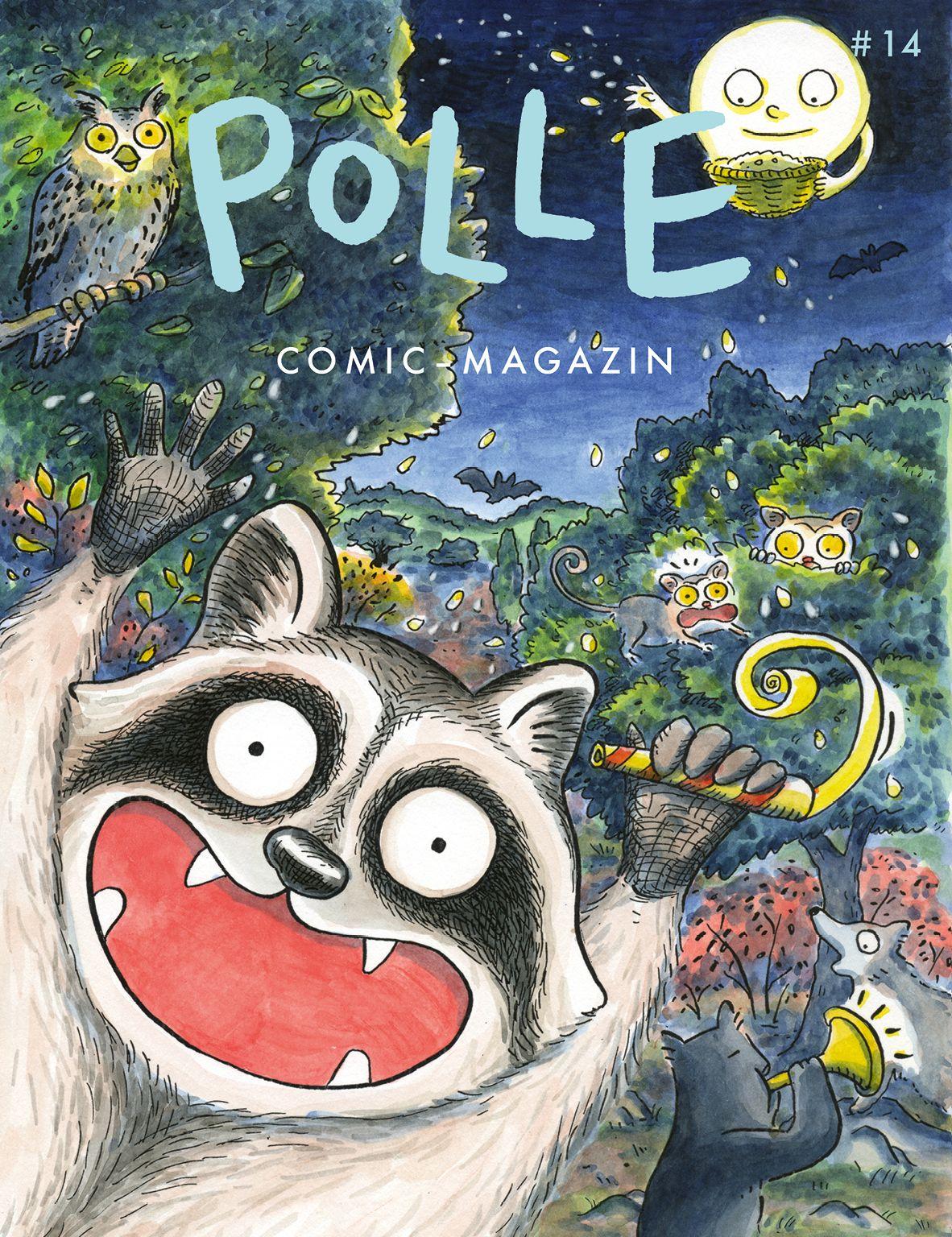 Vorderes Coverbild POLLE #14: Kindercomic-Magazin