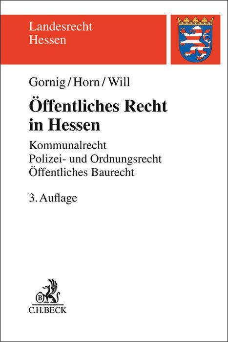 Vorderes Coverbild Öffentliches Recht in Hessen