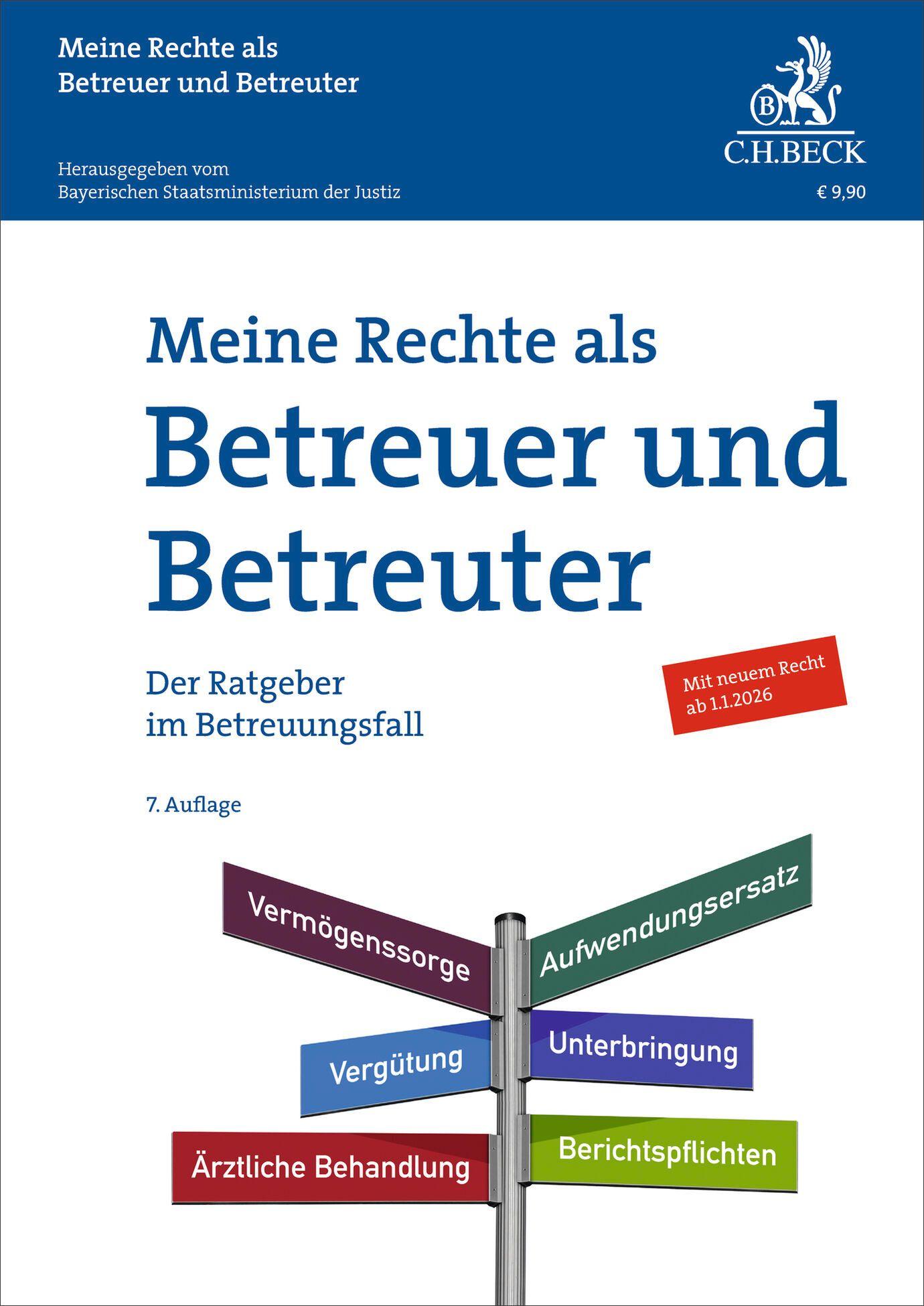 Vorderes Coverbild Meine Rechte als Betreuer und Betreuter