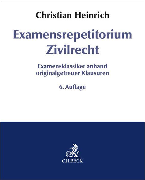 Vorderes Coverbild Examensrepetitorium Zivilrecht