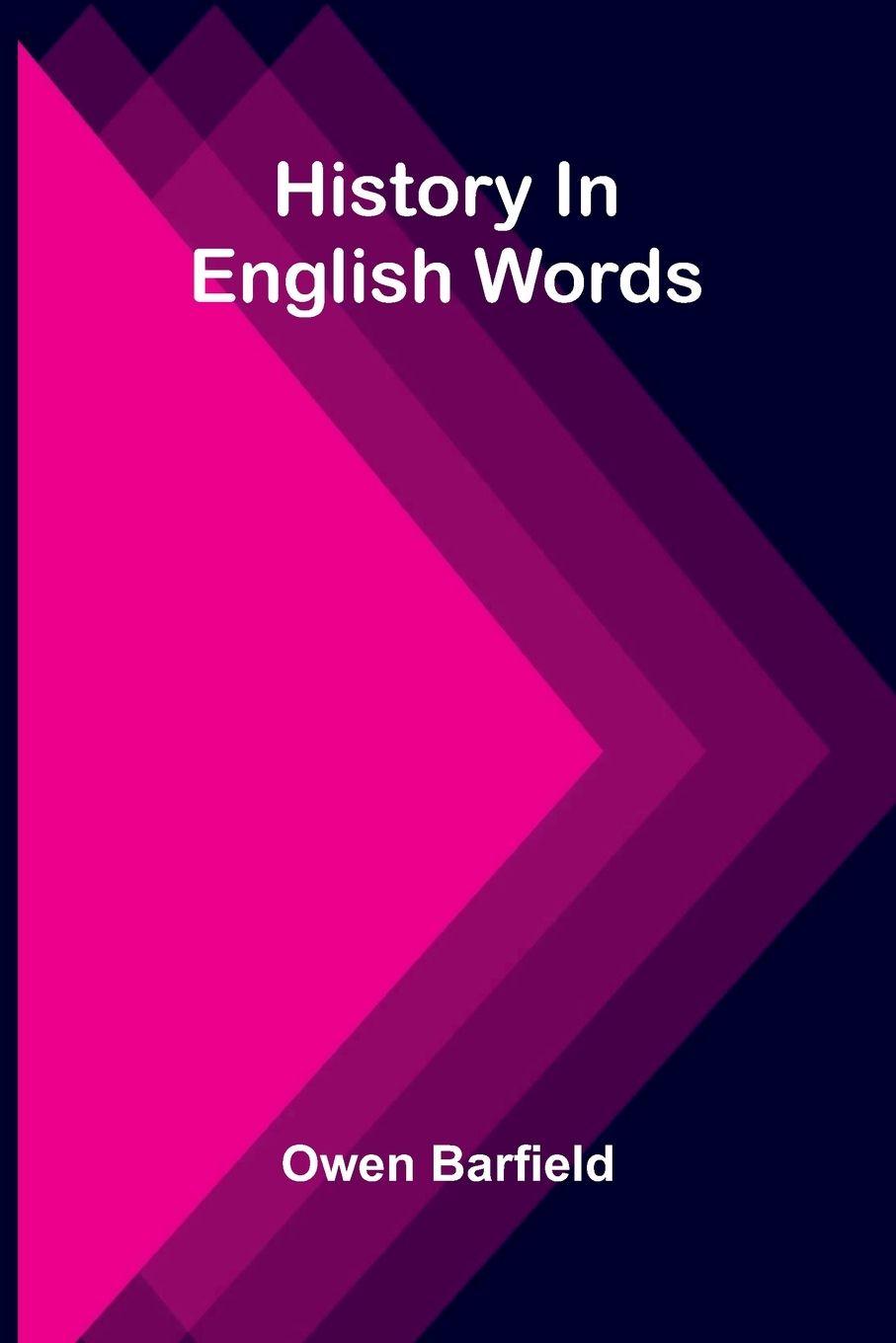 Vorderes Coverbild History in English words