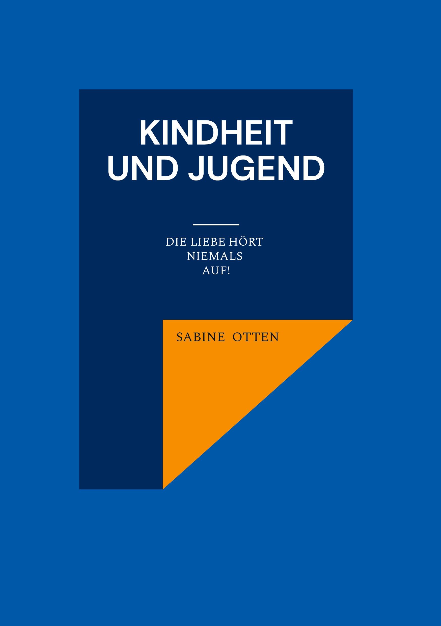 Vorderes Coverbild Kindheit und Jugend