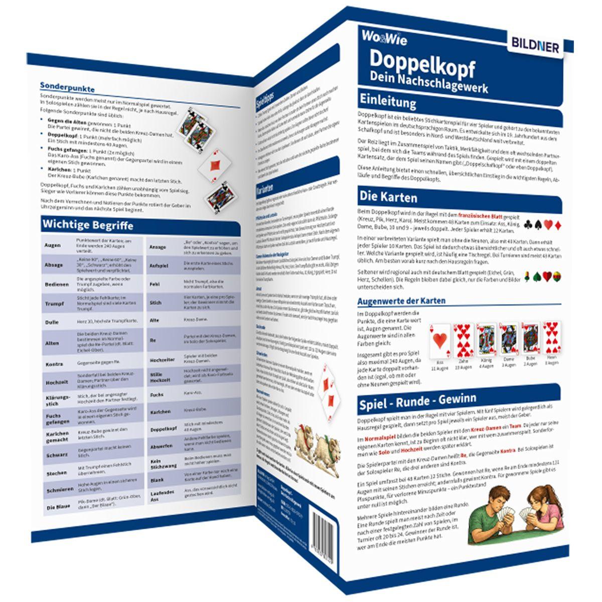 Vorderes Coverbild Doppelkopf verstehen - spielen - gewinnen: Alles auf einen Blick!