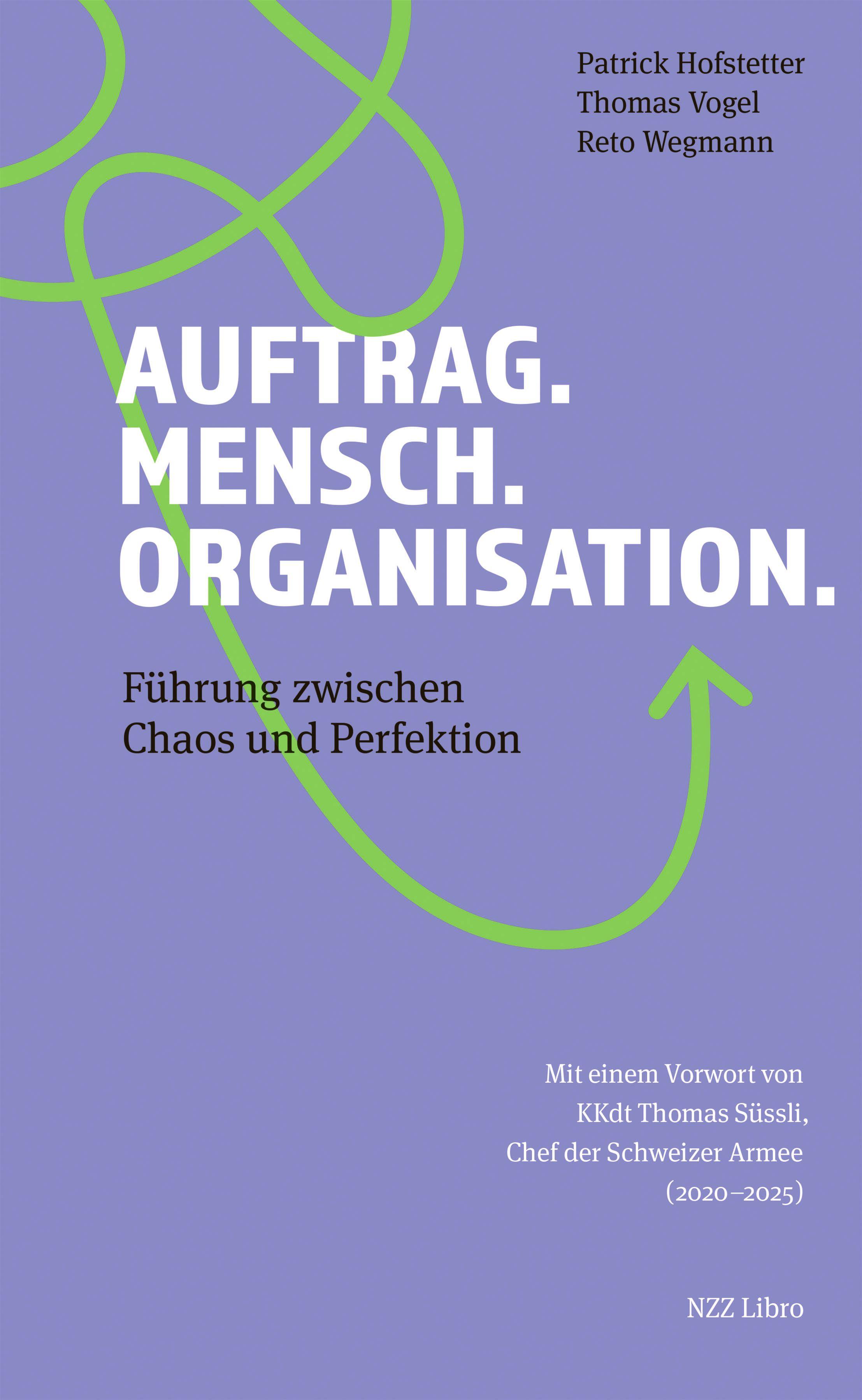 Vorderes Coverbild Auftrag. Mensch. Organisation.