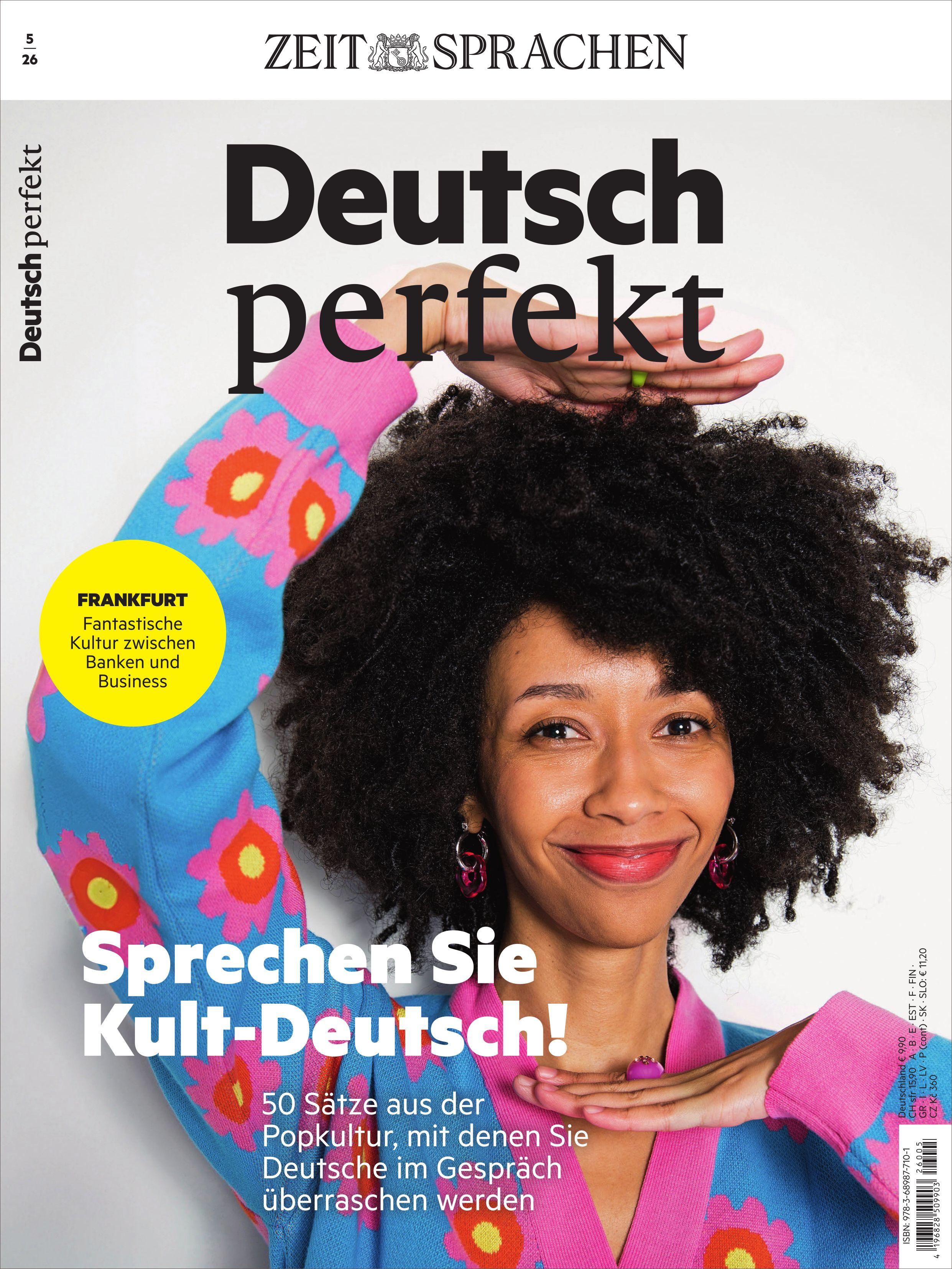 Vorderes Coverbild Deutsch perfekt Magazin 5/26