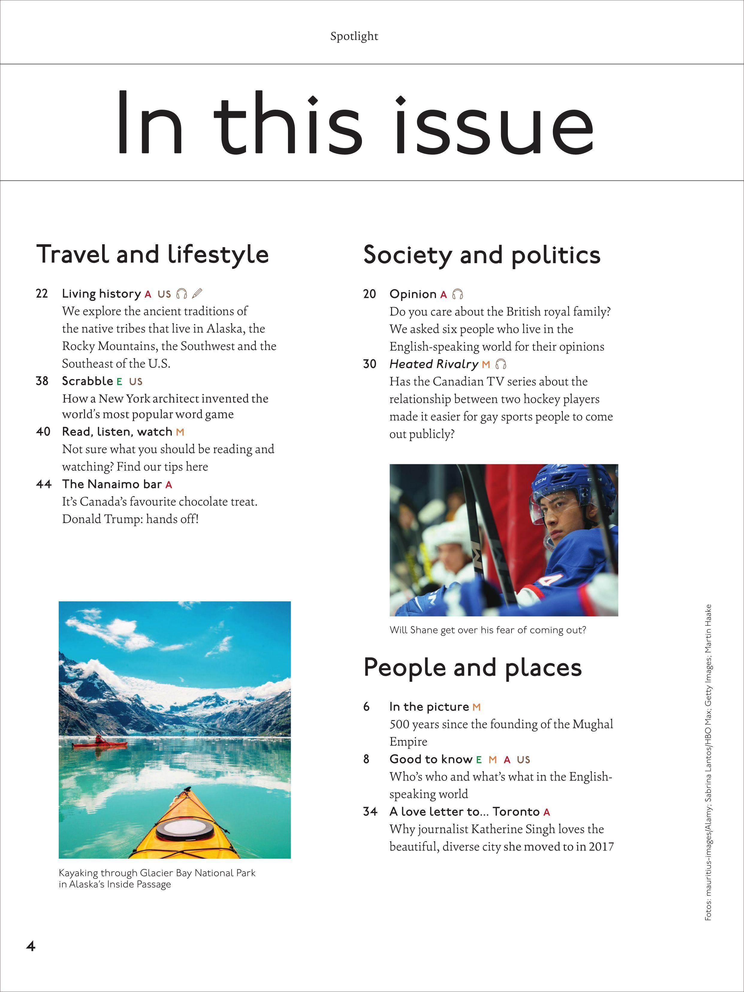 Beispielinhalt (Bild) Spotlight Magazin 5/26