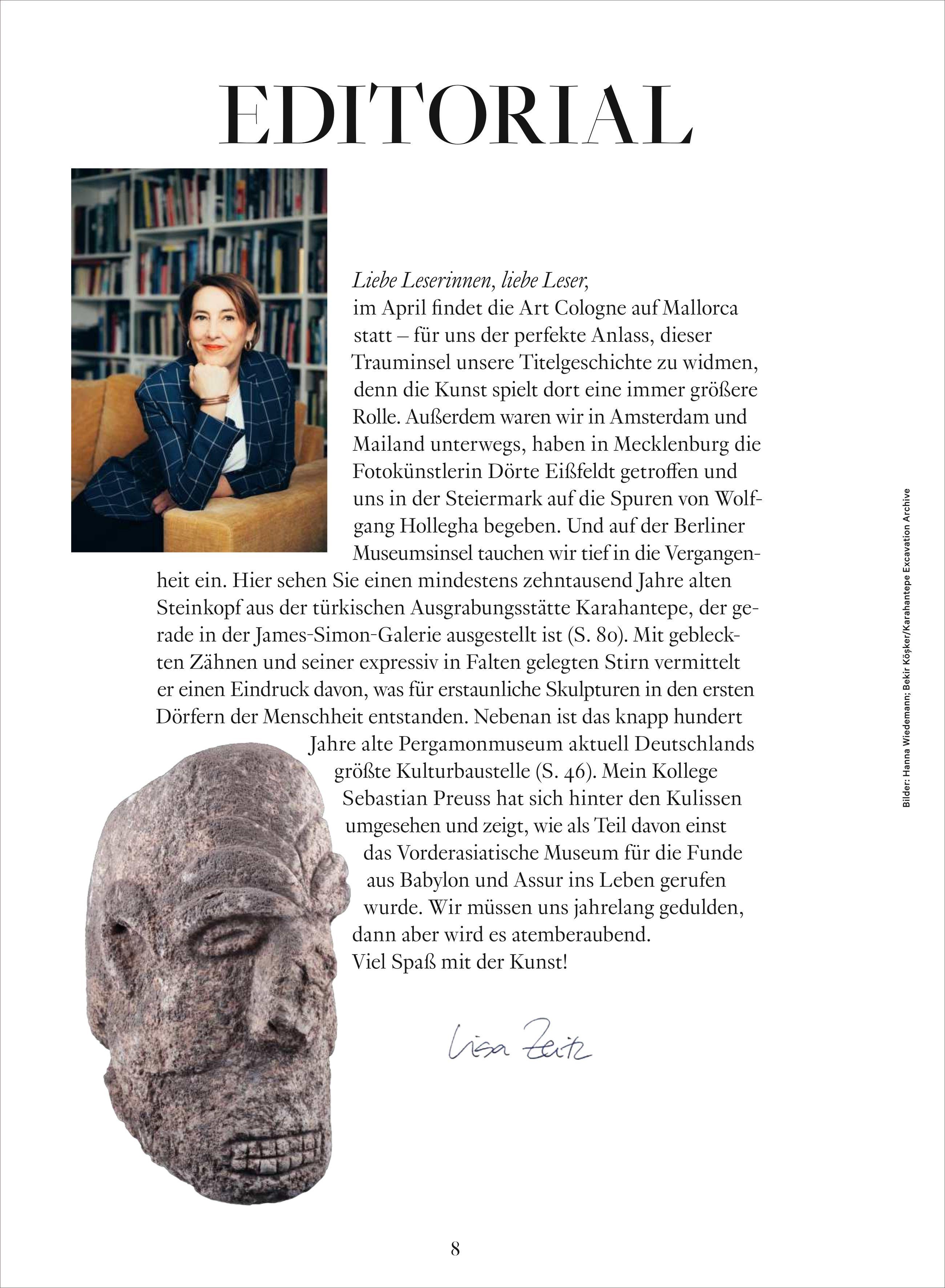 Beispielinhalt (Bild) ZEIT Weltkunst 253/26