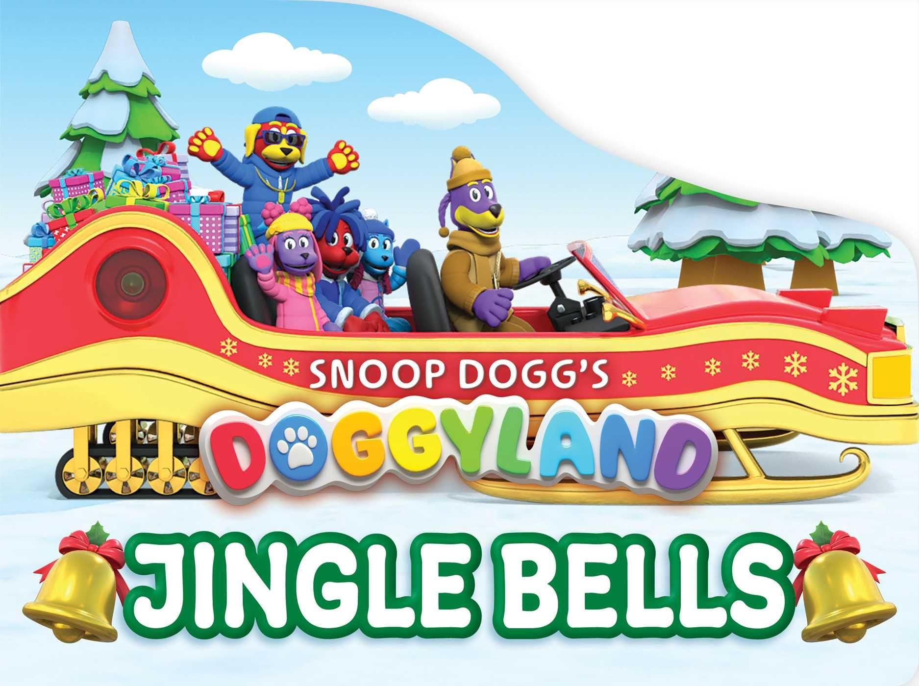 Vorderes Coverbild Snoop Dogg's Doggyland: Jingle Bells (a Snoop Dogg Doggyland Shaped Board Book for Kids)